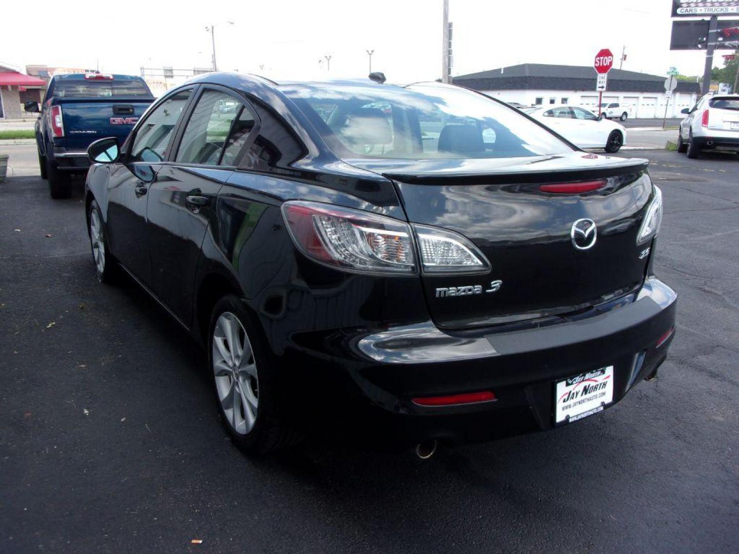 2011 BLACK MAZDA 3 S GT (JM1BL1W52B1) with an 2.5L engine, Automatic transmission, located at 501 E. Columbia St., Springfield, OH, 45503, (800) 262-7122, 39.925262, -83.801796 - *** New Tires *** Leather *** Moonroof *** Bose Audio *** Alloy Wheels *** Serviced and Detailed *** Jay North Auto has offered hand picked vehicles since 1965! Our customer's enjoy a NO pressure buying experience with a small town feel. All of our vehicles get fully inspected and detailed. We - Photo#5