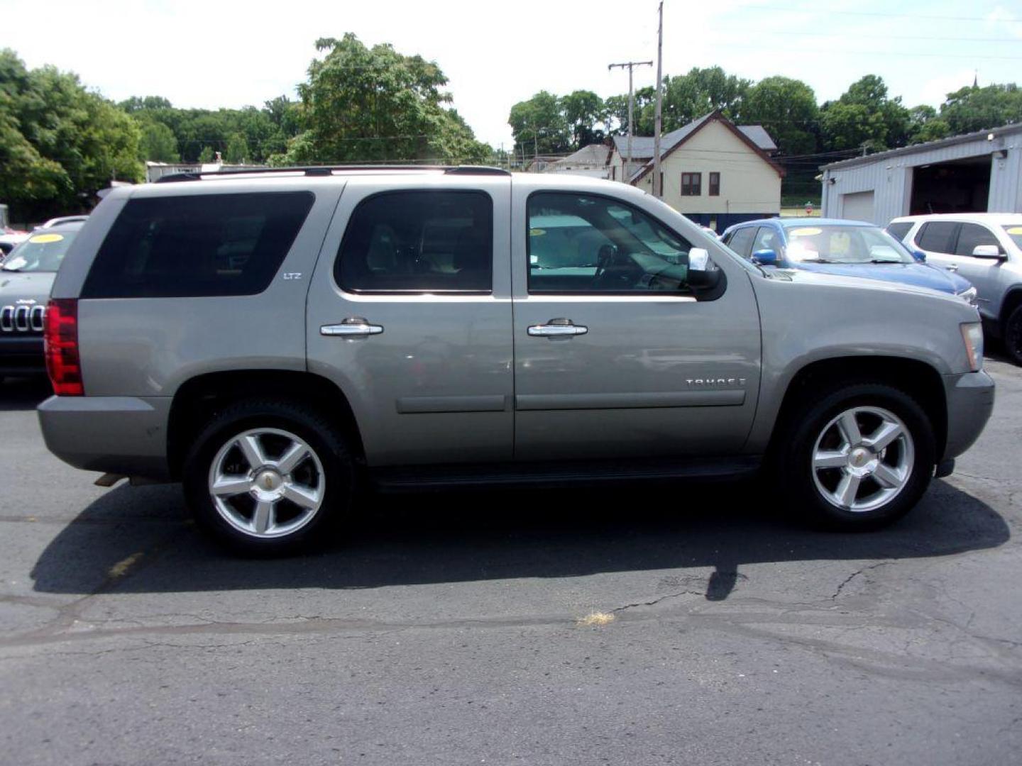 2008 GRAY CHEVROLET TAHOE LTZ (1GNFC13058R) with an 5.3L engine, Automatic transmission, located at 501 E. Columbia St., Springfield, OH, 45503, (800) 262-7122, 39.925262, -83.801796 - ***LTZ***Heated Leather Seating***3rd Row***Captians Seats***Serviced and Detailed*** Jay North Auto has offered hand picked vehicles since 1965! Our customer's enjoy a NO pressure buying experience with a small town feel. All of our vehicles get fully inspected and detailed. We are a preferred - Photo#0