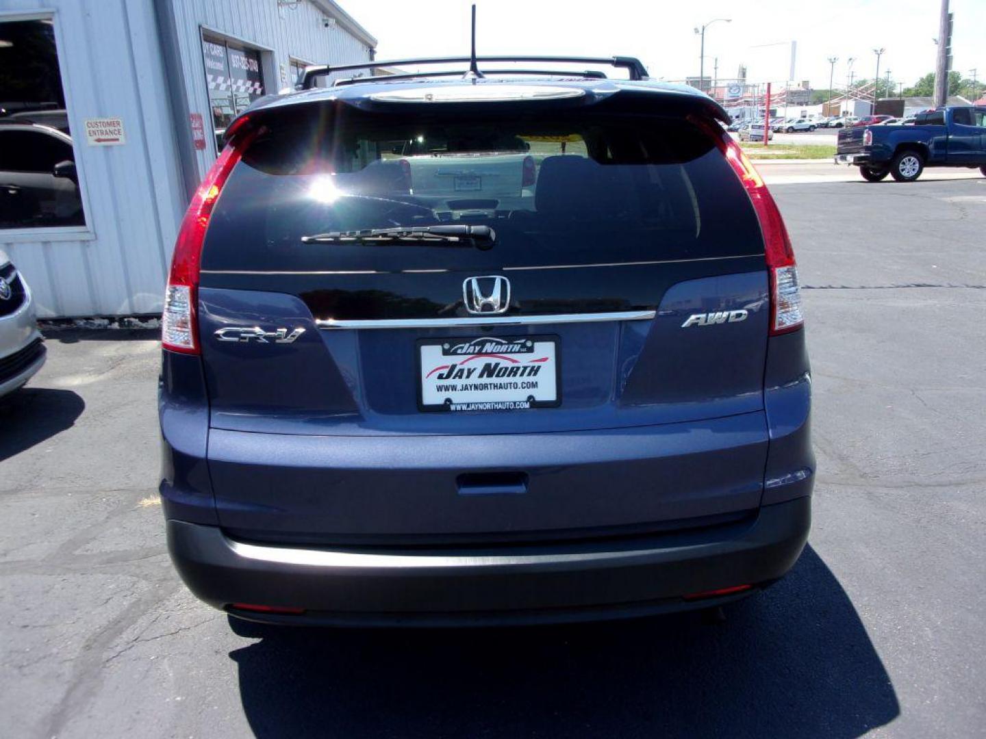 2013 BLUE HONDA CR-V EXL (5J6RM4H72DL) with an 2.4L engine, Automatic transmission, located at 501 E. Columbia St., Springfield, OH, 45503, (800) 262-7122, 39.925262, -83.801796 - ***1-Owner***AWD***EXL***Updated Timing***Leather***Moonroof***Serviced and Detailed*** Jay North Auto has offered hand picked vehicles since 1965! Our customer's enjoy a NO pressure buying experience with a small town feel. All of our vehicles get fully inspected and detailed. We are a preferre - Photo#4