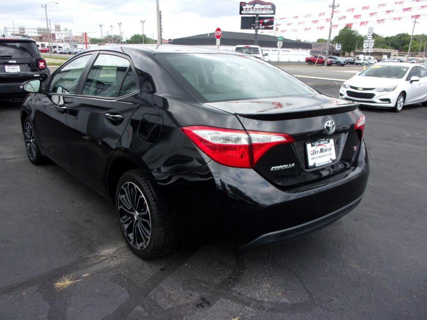 2014 BLACK TOYOTA COROLLA S PLUS (5YFBURHE9EP) with an 1.8L engine, Automatic transmission, located at 501 E. Columbia St., Springfield, OH, 45503, (800) 262-7122, 39.925262, -83.801796 - ***S Plus***Back-up Camera***Serviced and Detailed*** Jay North Auto has offered hand picked vehicles since 1965! Our customer's enjoy a NO pressure buying experience with a small town feel. All of our vehicles get fully inspected and detailed. We are a preferred dealer for many local credit u - Photo#5