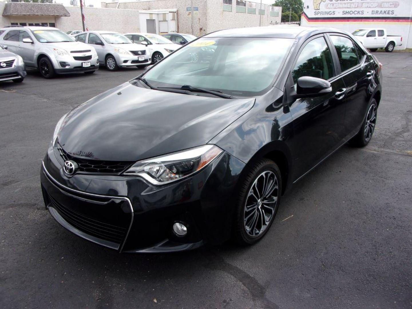 2014 BLACK TOYOTA COROLLA S PLUS (5YFBURHE9EP) with an 1.8L engine, Automatic transmission, located at 501 E. Columbia St., Springfield, OH, 45503, (800) 262-7122, 39.925262, -83.801796 - ***S Plus***Back-up Camera***Serviced and Detailed*** Jay North Auto has offered hand picked vehicles since 1965! Our customer's enjoy a NO pressure buying experience with a small town feel. All of our vehicles get fully inspected and detailed. We are a preferred dealer for many local credit u - Photo#6