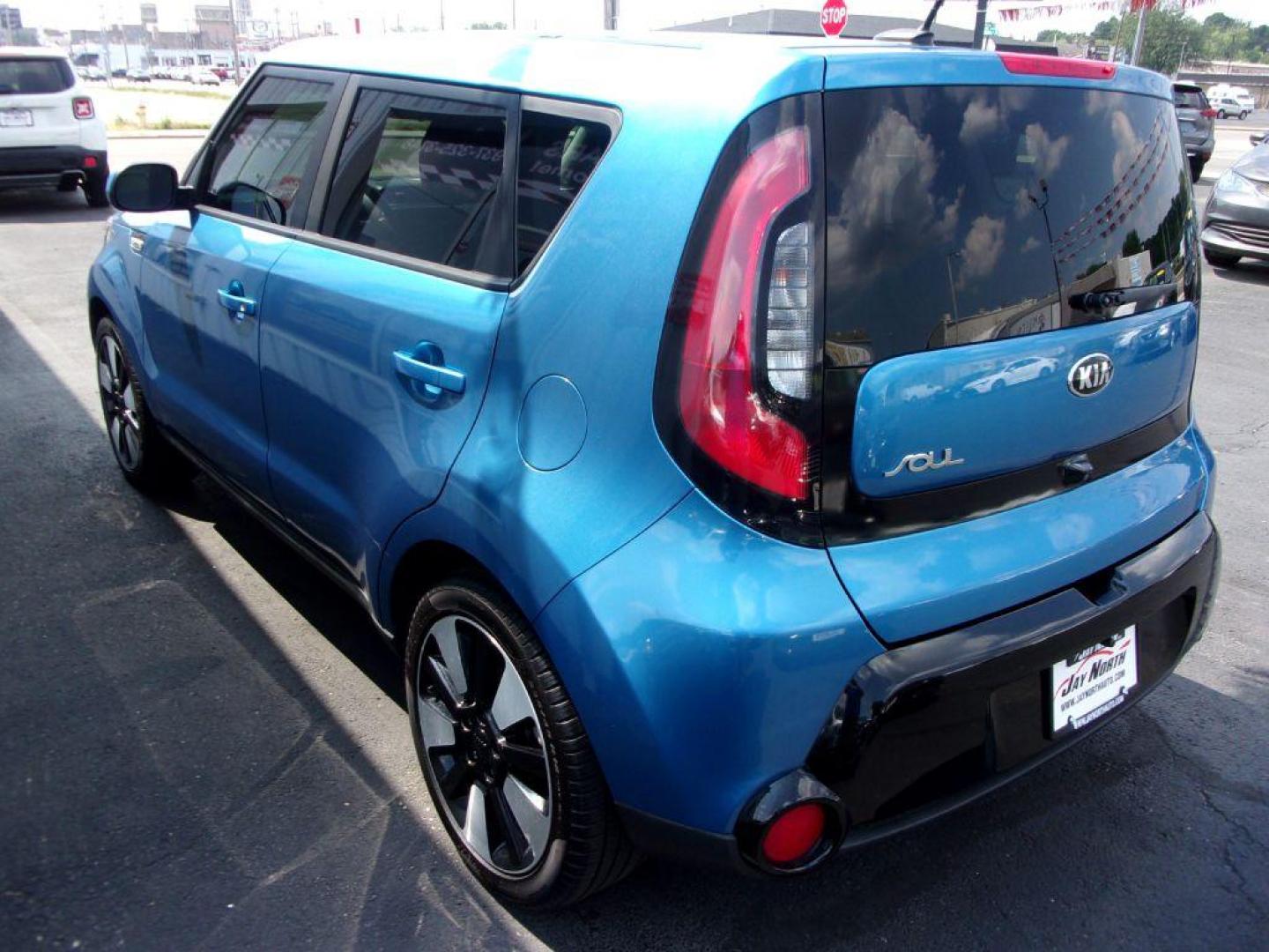 2016 BLUE KIA SOUL + (KNDJP3A55G7) with an 2.0L engine, Automatic transmission, located at 501 E. Columbia St., Springfield, OH, 45503, (800) 262-7122, 39.925262, -83.801796 - *** Serviced and Detailed *** Back Up Camera *** NICE!!! *** Jay North Auto has offered hand picked vehicles since 1965! Our customer's enjoy a NO pressure buying experience with a small town feel. All of our vehicles get fully inspected and detailed. We are a preferred dealer for many local cr - Photo#3