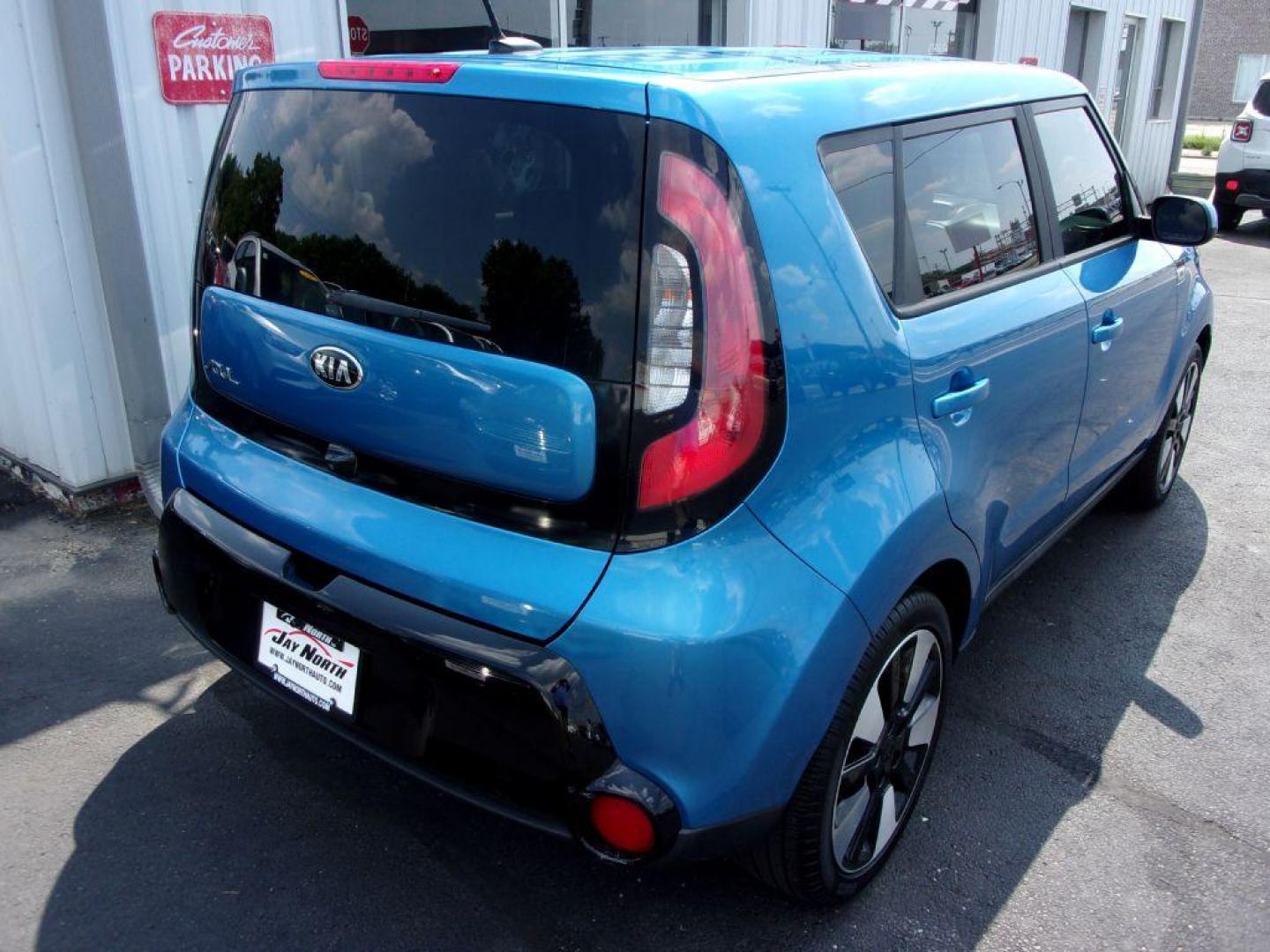 2016 BLUE KIA SOUL + (KNDJP3A55G7) with an 2.0L engine, Automatic transmission, located at 501 E. Columbia St., Springfield, OH, 45503, (800) 262-7122, 39.925262, -83.801796 - *** Serviced and Detailed *** Back Up Camera *** NICE!!! *** Jay North Auto has offered hand picked vehicles since 1965! Our customer's enjoy a NO pressure buying experience with a small town feel. All of our vehicles get fully inspected and detailed. We are a preferred dealer for many local cr - Photo#5