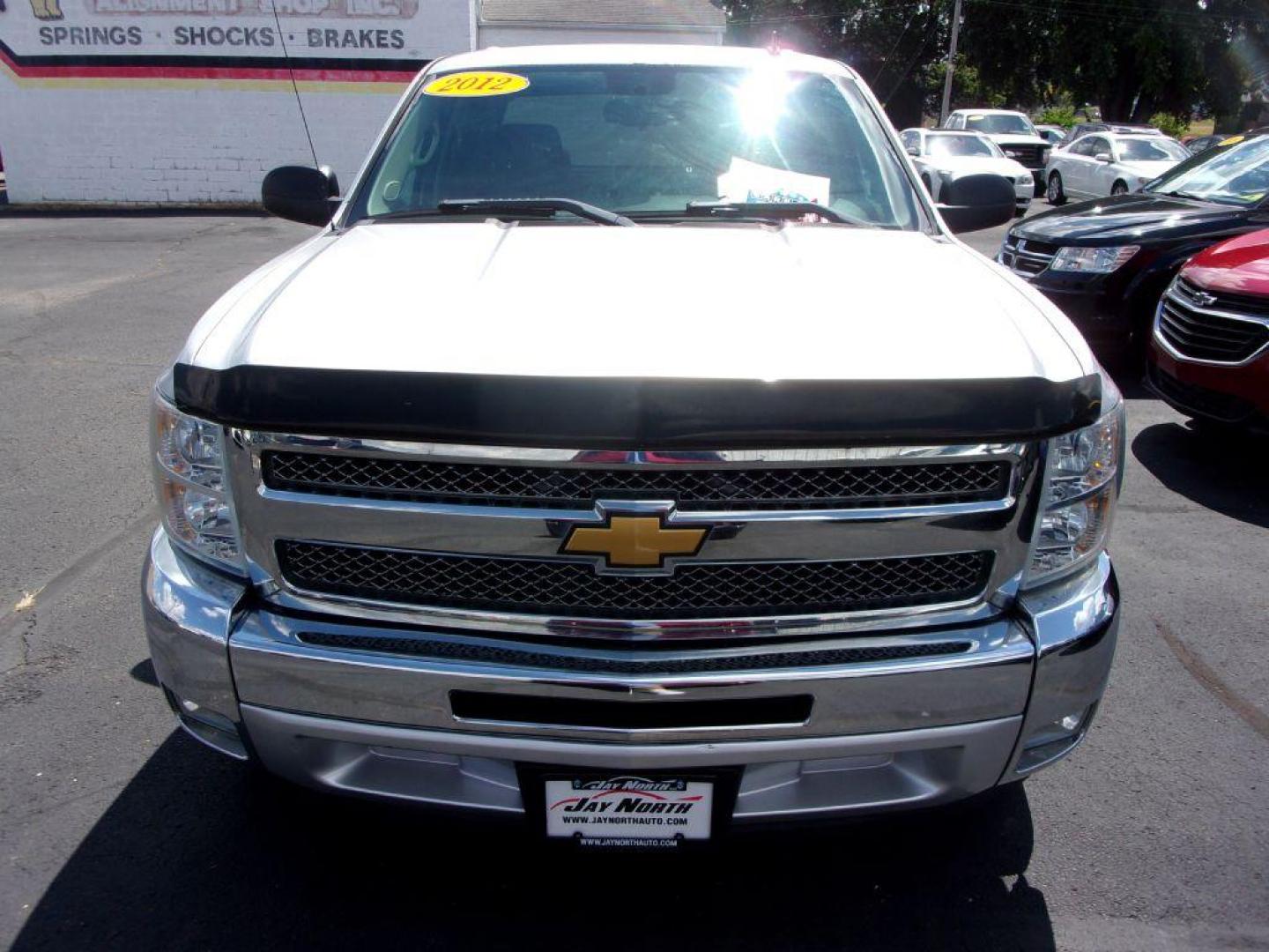 2012 SILVER CHEVROLET SILVERADO 1500 CREW CAB LT (3GCPCSE07CG) with an 5.3L engine, Automatic transmission, located at 501 E. Columbia St., Springfield, OH, 45503, (800) 262-7122, 39.925262, -83.801796 - *** LT *** 5.3L V8 RWD *** New Wheels and Tires *** Serviced *** Clean Carfax with 23 Service Records *** Crew Cab *** Jay North Auto has offered hand picked vehicles since 1965! Our customer's enjoy a NO pressure buying experience with a small town feel. All of our vehicles get fully inspecte - Photo#2