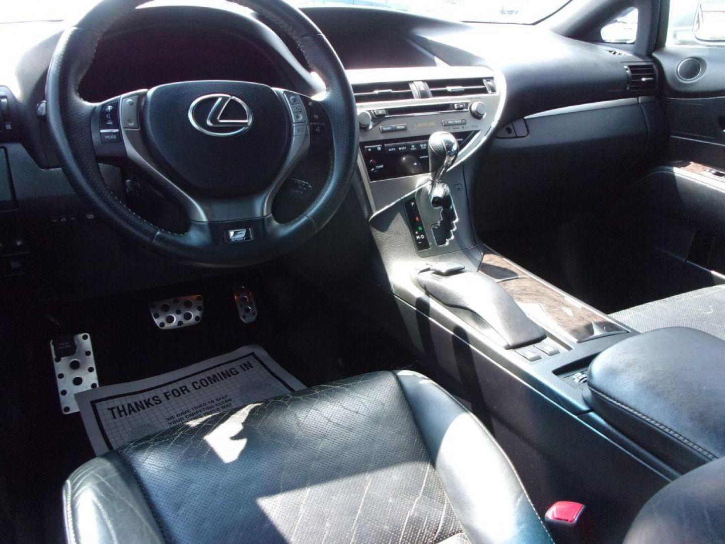 2013 SILVER LEXUS RX 350 F SPORT (2T2BK1BA5DC) with an 3.5L engine, Automatic transmission, located at 501 E. Columbia St., Springfield, OH, 45503, (800) 262-7122, 39.925262, -83.801796 - *** F Sport *** Dealer Serviced *** Moonroof *** Heated and Cooled Leather *** Power Lift Gate *** Jay North Auto has offered hand picked vehicles since 1965! Our customer's enjoy a NO pressure buying experience with a small town feel. All of our vehicles get fully inspected and detailed. We ar - Photo#12