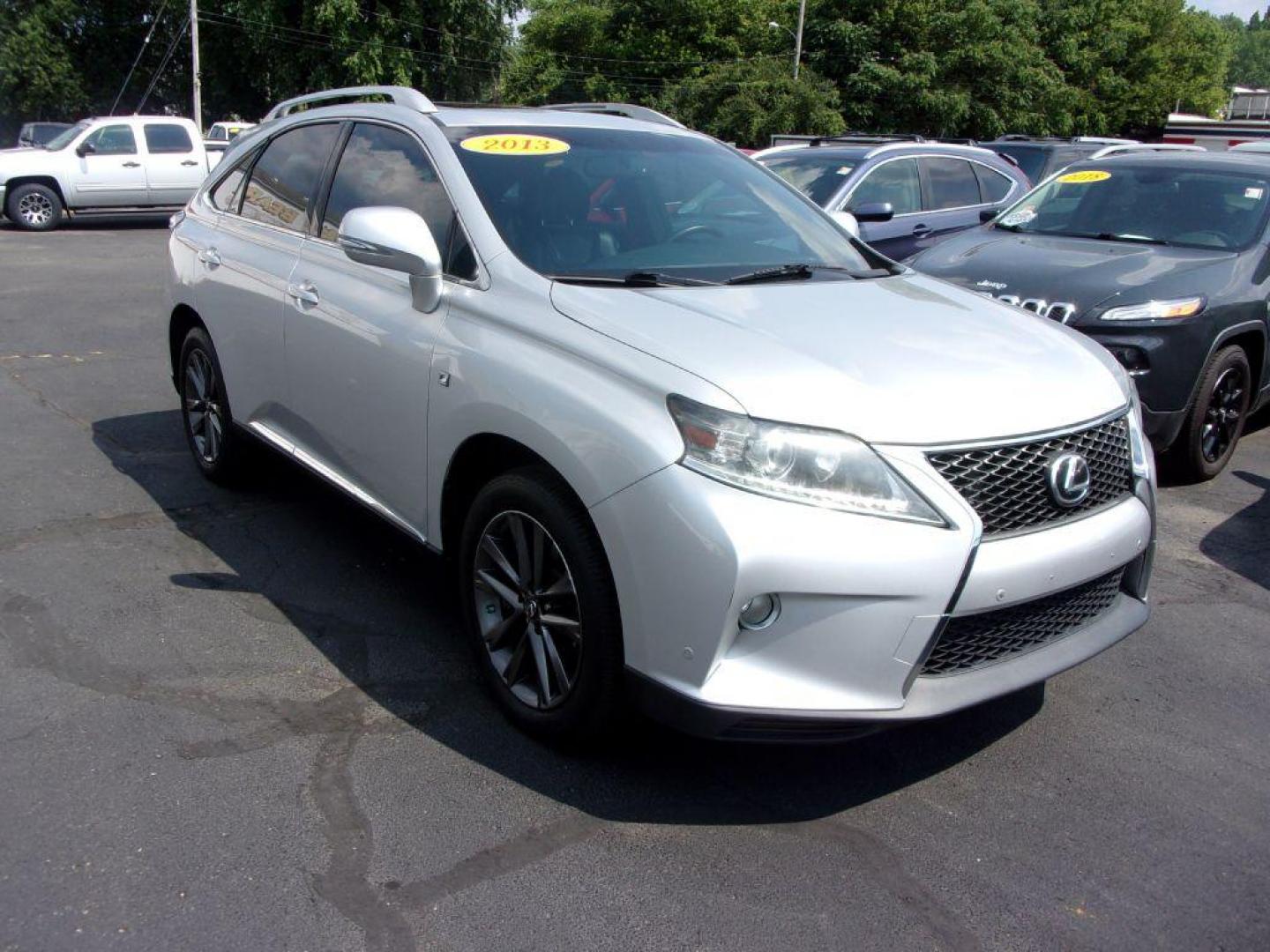 2013 SILVER LEXUS RX 350 F SPORT (2T2BK1BA5DC) with an 3.5L engine, Automatic transmission, located at 501 E. Columbia St., Springfield, OH, 45503, (800) 262-7122, 39.925262, -83.801796 - *** F Sport *** Dealer Serviced *** Moonroof *** Heated and Cooled Leather *** Power Lift Gate *** Jay North Auto has offered hand picked vehicles since 1965! Our customer's enjoy a NO pressure buying experience with a small town feel. All of our vehicles get fully inspected and detailed. We ar - Photo#1