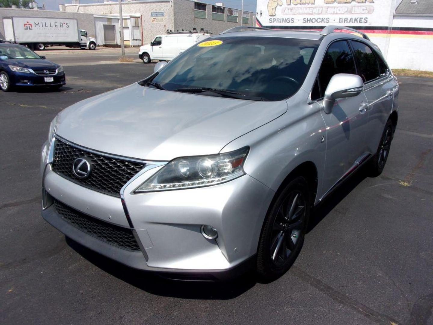 2013 SILVER LEXUS RX 350 F SPORT (2T2BK1BA5DC) with an 3.5L engine, Automatic transmission, located at 501 E. Columbia St., Springfield, OH, 45503, (800) 262-7122, 39.925262, -83.801796 - *** F Sport *** Dealer Serviced *** Moonroof *** Heated and Cooled Leather *** Power Lift Gate *** Jay North Auto has offered hand picked vehicles since 1965! Our customer's enjoy a NO pressure buying experience with a small town feel. All of our vehicles get fully inspected and detailed. We ar - Photo#2