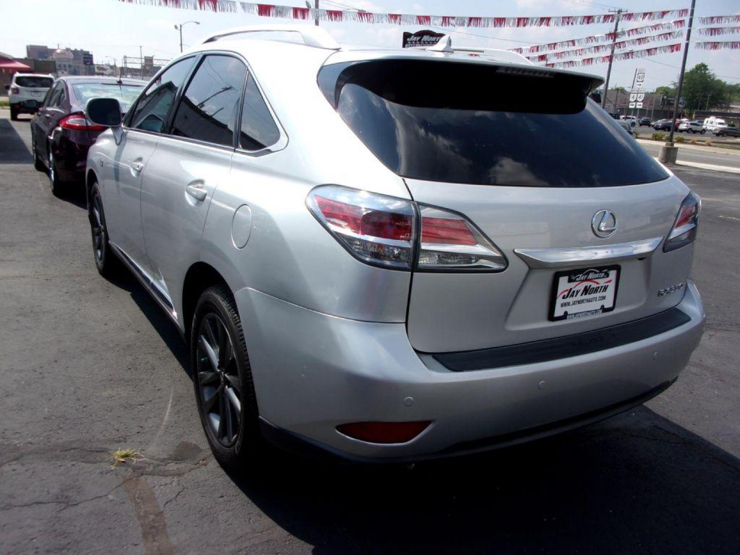 2013 SILVER LEXUS RX 350 F SPORT (2T2BK1BA5DC) with an 3.5L engine, Automatic transmission, located at 501 E. Columbia St., Springfield, OH, 45503, (800) 262-7122, 39.925262, -83.801796 - *** F Sport *** Dealer Serviced *** Moonroof *** Heated and Cooled Leather *** Power Lift Gate *** Jay North Auto has offered hand picked vehicles since 1965! Our customer's enjoy a NO pressure buying experience with a small town feel. All of our vehicles get fully inspected and detailed. We ar - Photo#6