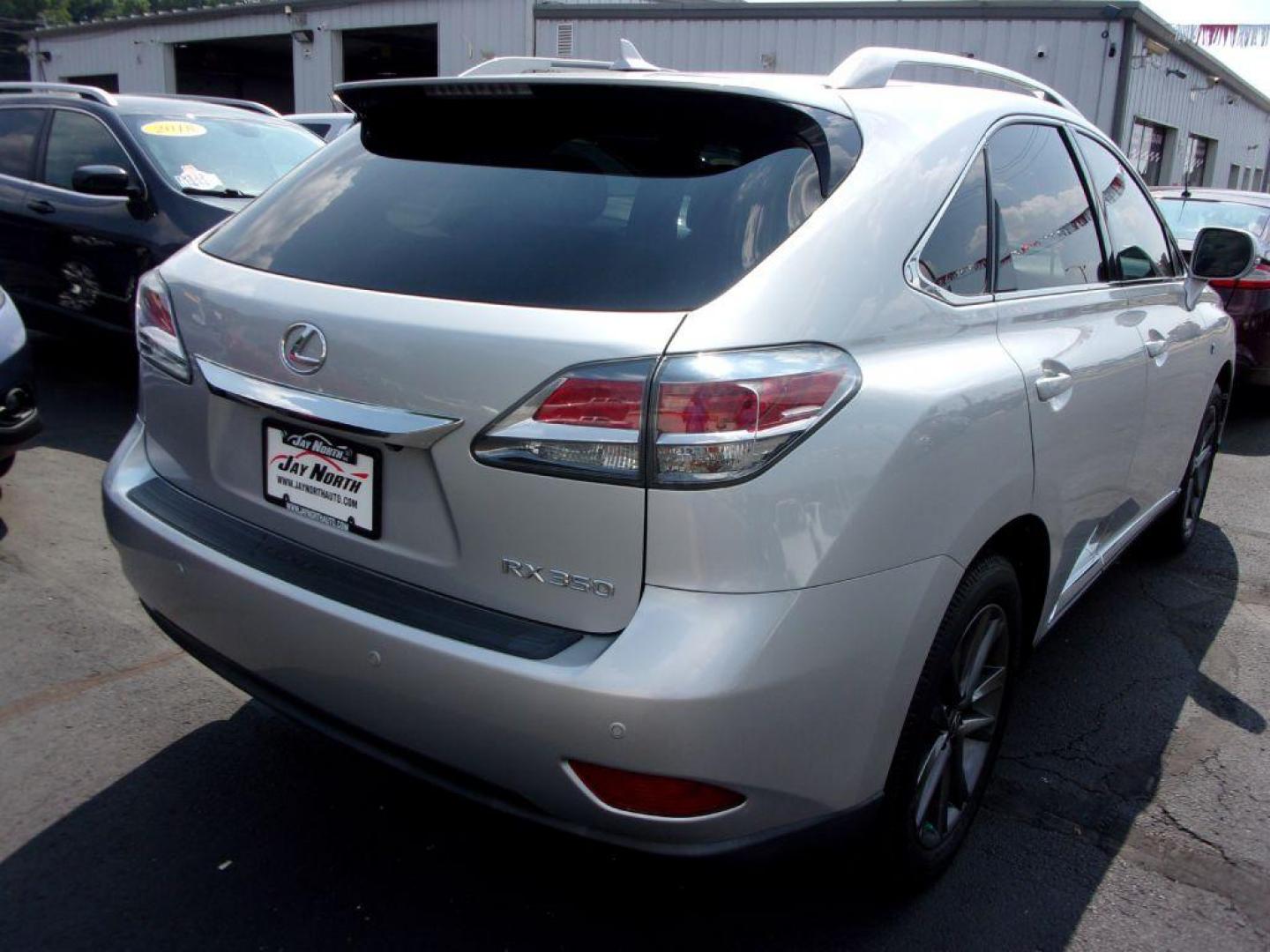 2013 SILVER LEXUS RX 350 F SPORT (2T2BK1BA5DC) with an 3.5L engine, Automatic transmission, located at 501 E. Columbia St., Springfield, OH, 45503, (800) 262-7122, 39.925262, -83.801796 - *** F Sport *** Dealer Serviced *** Moonroof *** Heated and Cooled Leather *** Power Lift Gate *** Jay North Auto has offered hand picked vehicles since 1965! Our customer's enjoy a NO pressure buying experience with a small town feel. All of our vehicles get fully inspected and detailed. We ar - Photo#8