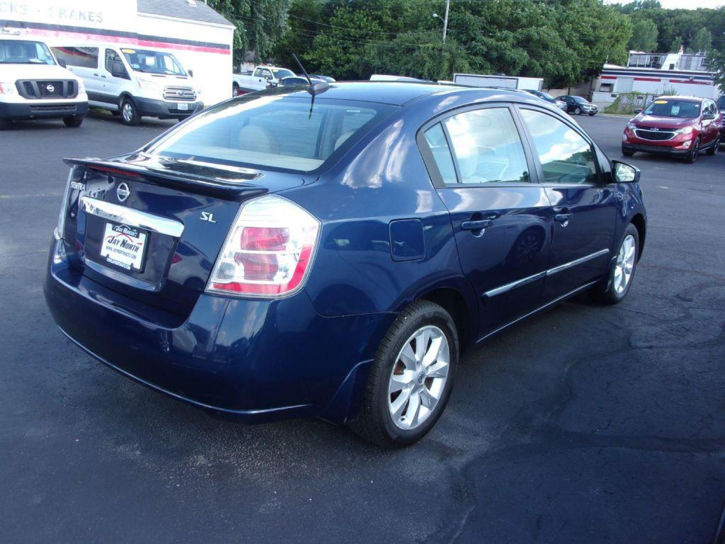 2011 BLUE NISSAN SENTRA 2.0 SL (3N1AB6AP4BL) with an 2.0L engine, Continuously Variable transmission, located at 501 E. Columbia St., Springfield, OH, 45503, (800) 262-7122, 39.925262, -83.801796 - *** SL *** Serviced and Detailed *** 23 Service Records on Clean CarFax *** FWD *** Jay North Auto has offered hand picked vehicles since 1965! Our customer's enjoy a NO pressure buying experience with a small town feel. All of our vehicles get fully inspected and detailed. We are a preferred d - Photo#3