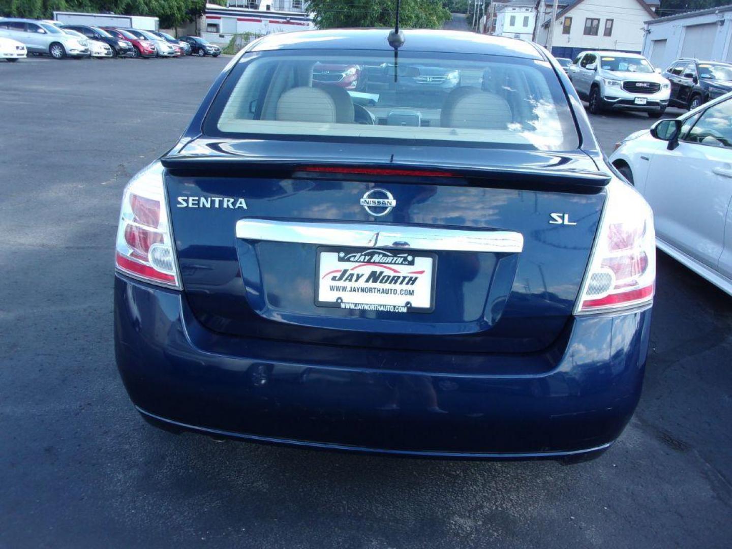 2011 BLUE NISSAN SENTRA 2.0 SL (3N1AB6AP4BL) with an 2.0L engine, Continuously Variable transmission, located at 501 E. Columbia St., Springfield, OH, 45503, (800) 262-7122, 39.925262, -83.801796 - *** SL *** Serviced and Detailed *** 23 Service Records on Clean CarFax *** FWD *** Jay North Auto has offered hand picked vehicles since 1965! Our customer's enjoy a NO pressure buying experience with a small town feel. All of our vehicles get fully inspected and detailed. We are a preferred d - Photo#4