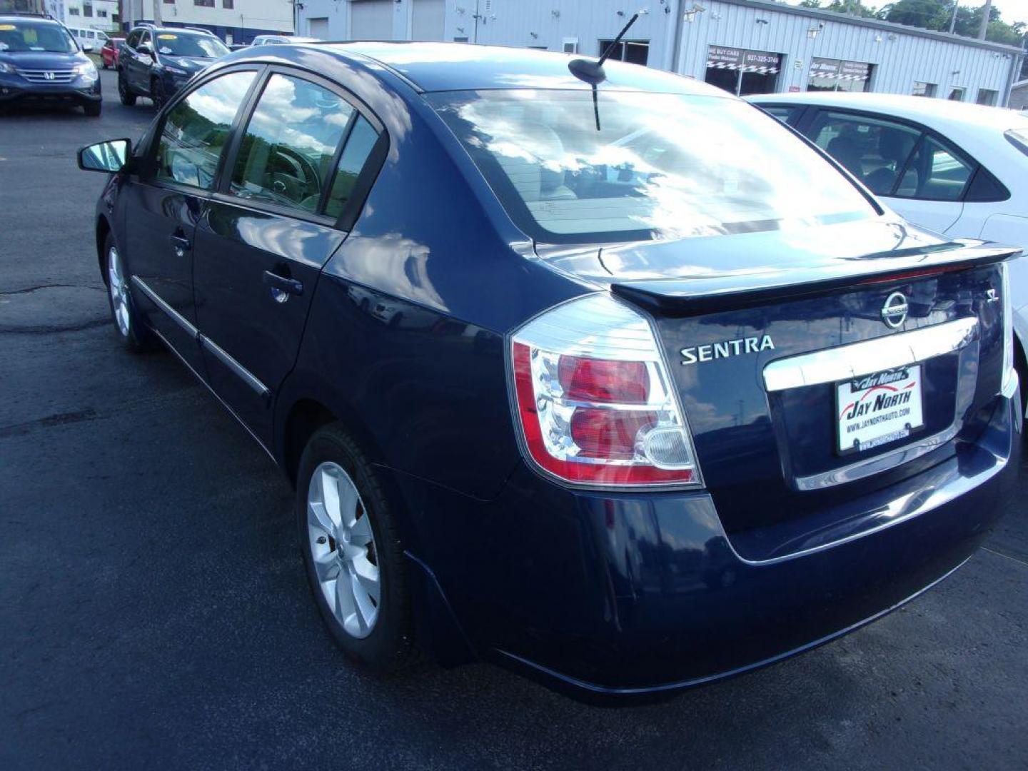 2011 BLUE NISSAN SENTRA 2.0 SL (3N1AB6AP4BL) with an 2.0L engine, Continuously Variable transmission, located at 501 E. Columbia St., Springfield, OH, 45503, (800) 262-7122, 39.925262, -83.801796 - *** SL *** Serviced and Detailed *** 23 Service Records on Clean CarFax *** FWD *** Jay North Auto has offered hand picked vehicles since 1965! Our customer's enjoy a NO pressure buying experience with a small town feel. All of our vehicles get fully inspected and detailed. We are a preferred d - Photo#5