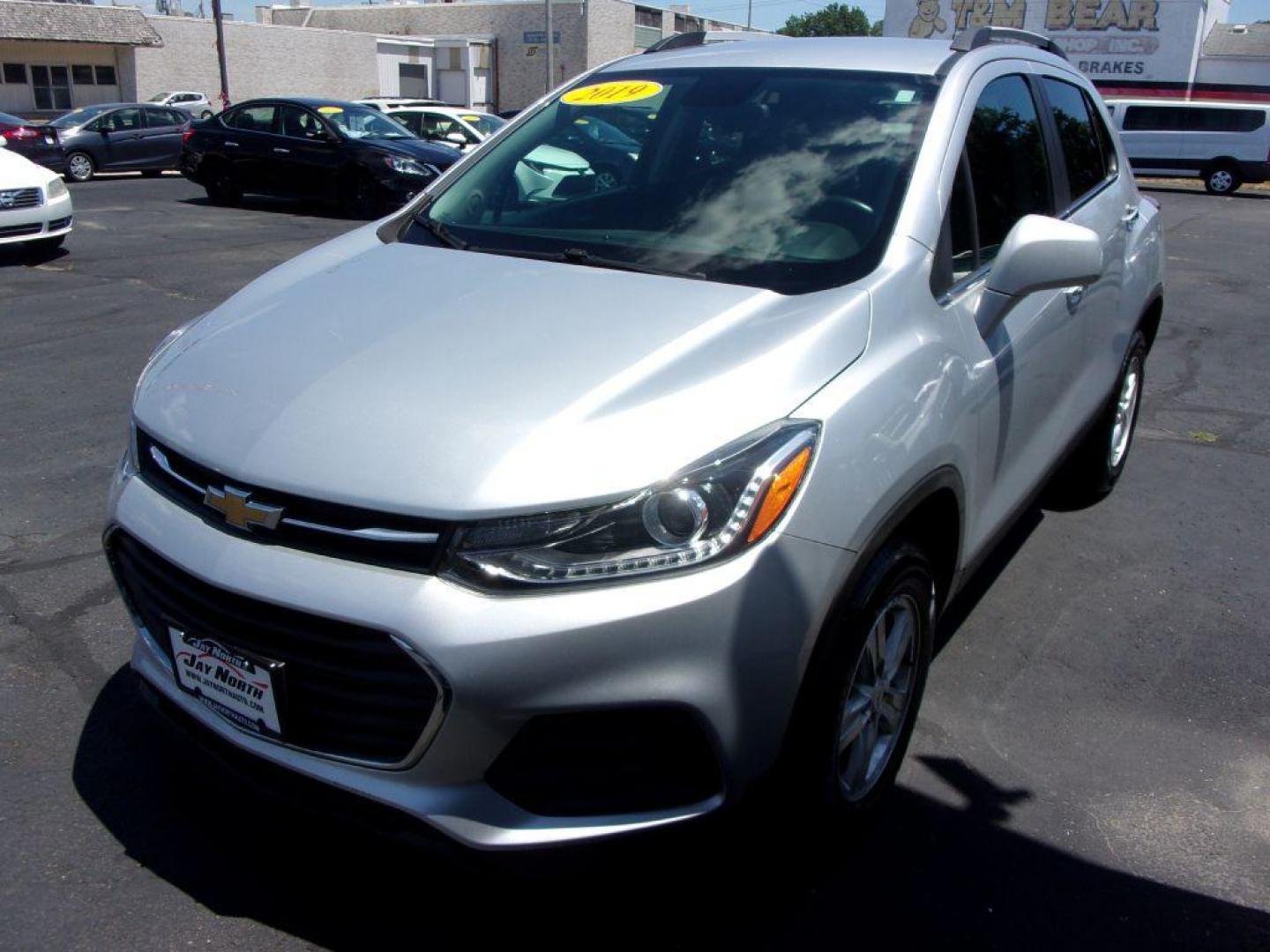 2019 SILVER CHEVROLET TRAX 1LT (KL7CJPSB2KB) with an 1.4L engine, Automatic transmission, located at 501 E. Columbia St., Springfield, OH, 45503, (800) 262-7122, 39.925262, -83.801796 - Photo#6