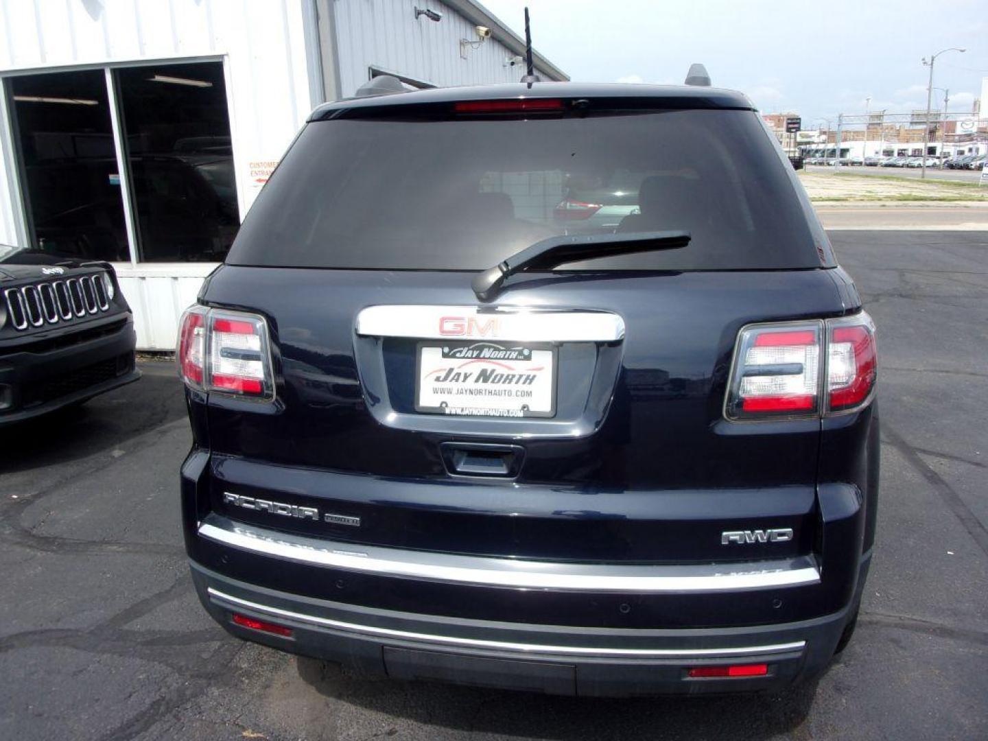 2017 BLUE GMC ACADIA LIMITED SLT-2 (1GKKVSKD3HJ) with an 3.6L engine, Automatic transmission, located at 501 E. Columbia St., Springfield, OH, 45503, (800) 262-7122, 39.925262, -83.801796 - ***SLT-2***AWD***LIMITED***Lane Assist***Blind Spot***Heated Leather Seating***3rd Row Seating***Remote Start***Navigation***New Tires***New Pads and Rotors***Serviced and Detailed*** Jay North Auto has offered hand picked vehicles since 1965! Our customer's enjoy a NO pressure buying experience - Photo#4