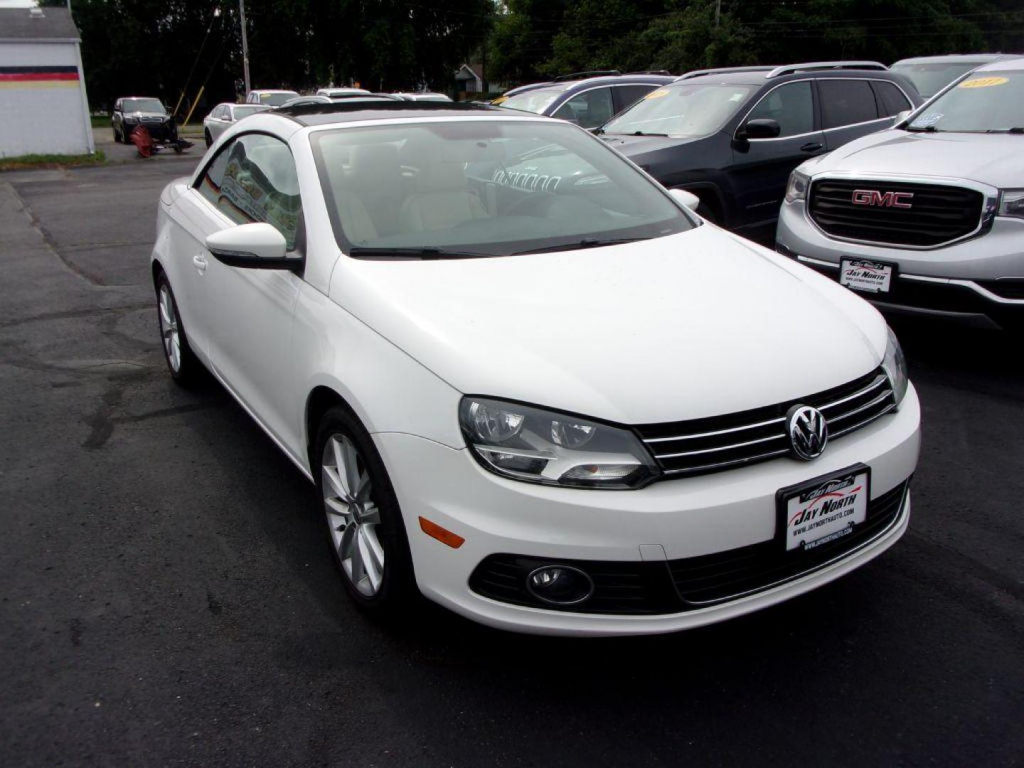 2014 WHITE VOLKSWAGEN EOS KOMFORT (WVWBW8AH5EV) with an 2.0L engine, Automatic transmission, located at 501 E. Columbia St., Springfield, OH, 45503, (800) 262-7122, 39.925262, -83.801796 - ***Clean Carfax***Convertible***EOS Komfort***Heated Leather Seating***Serviced and Detailed*** Jay North Auto has offered hand picked vehicles since 1965! Our customer's enjoy a NO pressure buying experience with a small town feel. All of our vehicles get fully inspected and detailed. We are a - Photo#7