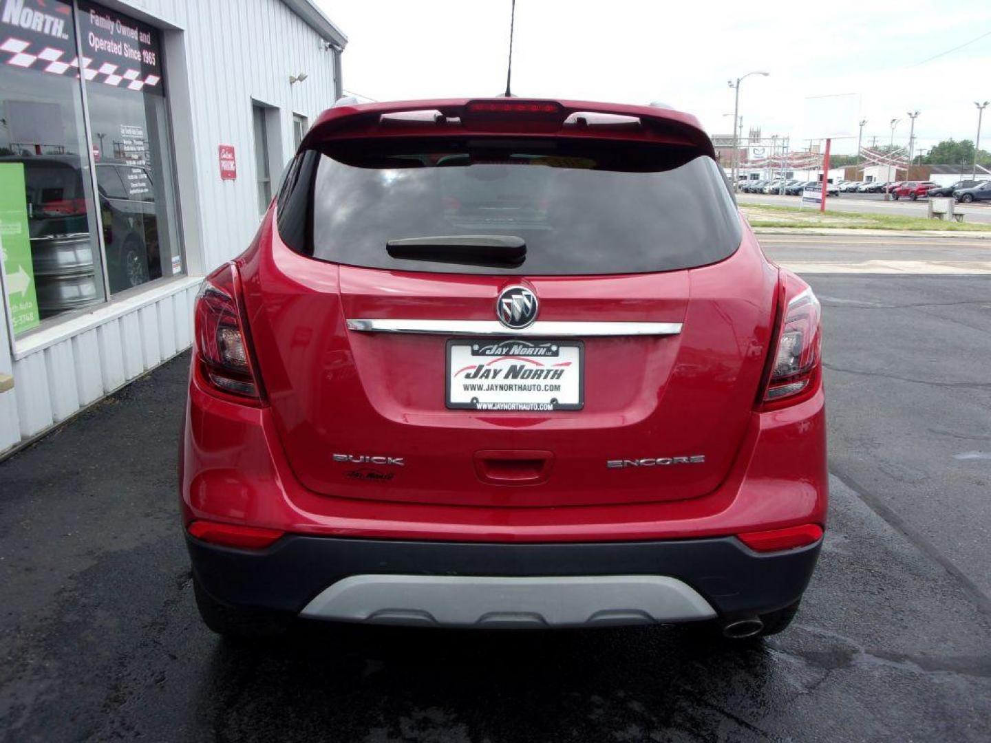 2017 RED BUICK ENCORE SPORT TOURING (KL4CJ1SB7HB) with an 1.4L engine, Automatic transmission, located at 501 E. Columbia St., Springfield, OH, 45503, (800) 262-7122, 39.925262, -83.801796 - ***1-Owner***Clean Carfax***New Front and Rear Pads and Rotors***SPORT TOURING***Serviced and detailed*** Jay North Auto has offered hand picked vehicles since 1965! Our customer's enjoy a NO pressure buying experience with a small town feel. All of our vehicles get fully inspected and detailed. - Photo#4