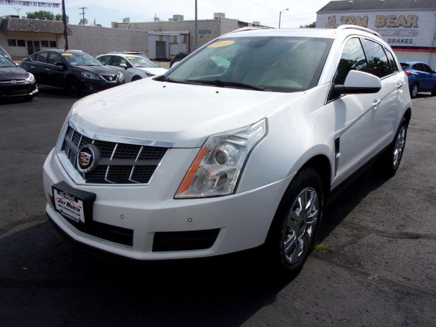 2010 WHITE CADILLAC SRX LUXURY COLLECTION (3GYFNAEY6AS) with an 3.0L engine, Automatic transmission, located at 501 E. Columbia St., Springfield, OH, 45503, (800) 262-7122, 39.925262, -83.801796 - Photo#6