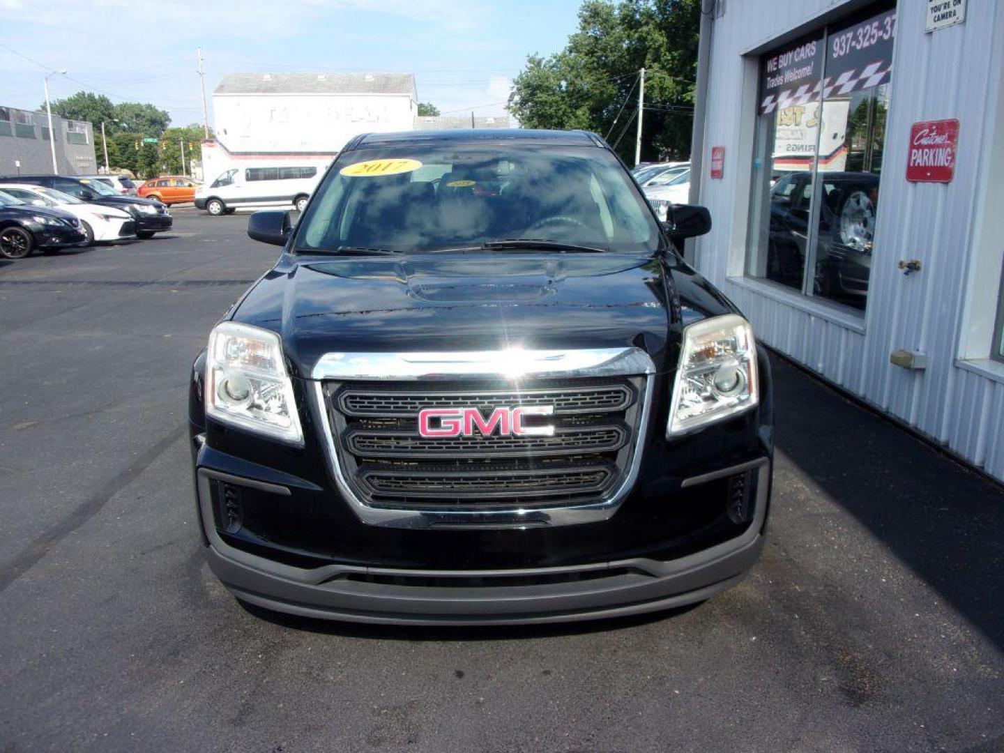 2017 BLACK GMC TERRAIN SLE (2GKALMEK2H6) with an 2.4L engine, Automatic transmission, located at 501 E. Columbia St., Springfield, OH, 45503, (800) 262-7122, 39.925262, -83.801796 - ***1-Owner***Updated Timing Chain***New Tires***SLE***FWD***Serviced and Detailed*** Jay North Auto has offered hand picked vehicles since 1965! Our customer's enjoy a NO pressure buying experience with a small town feel. All of our vehicles get fully inspected and detailed. We are a preferred d - Photo#1