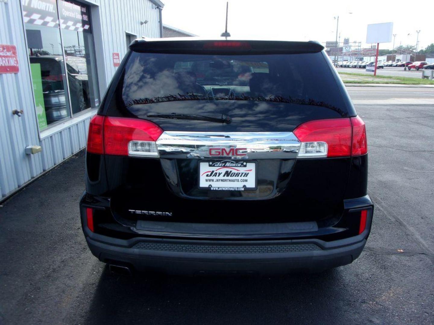 2017 BLACK GMC TERRAIN SLE (2GKALMEK2H6) with an 2.4L engine, Automatic transmission, located at 501 E. Columbia St., Springfield, OH, 45503, (800) 262-7122, 39.925262, -83.801796 - ***1-Owner***Updated Timing Chain***New Tires***SLE***FWD***Serviced and Detailed*** Jay North Auto has offered hand picked vehicles since 1965! Our customer's enjoy a NO pressure buying experience with a small town feel. All of our vehicles get fully inspected and detailed. We are a preferred d - Photo#4