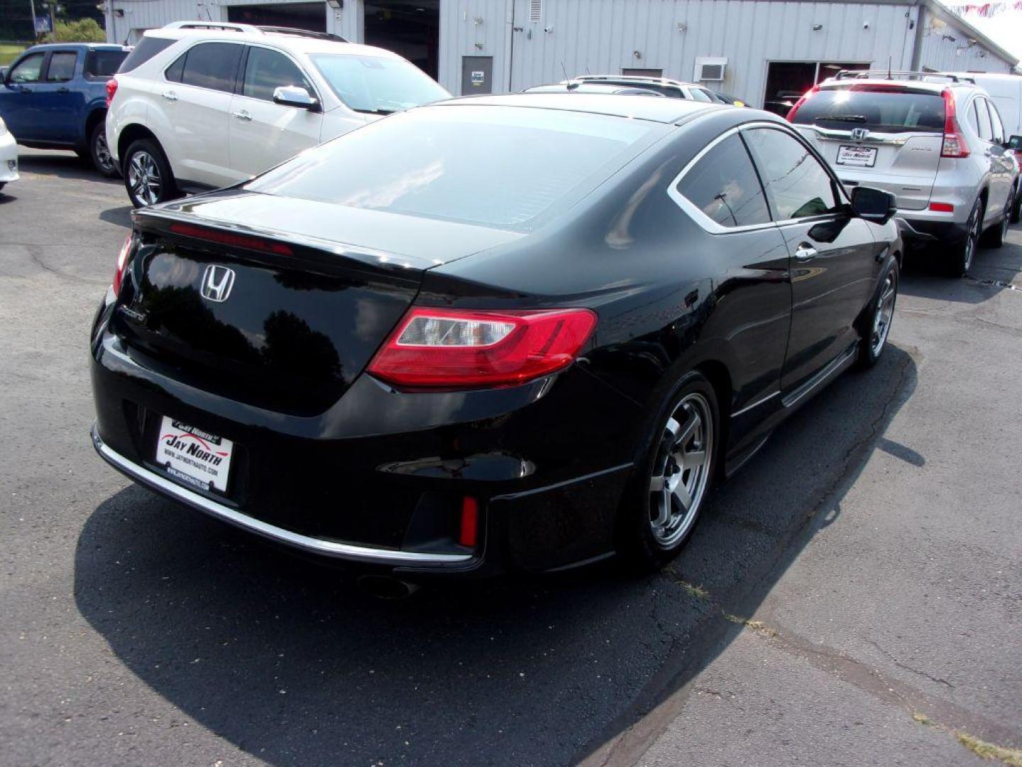 2015 BLACK HONDA ACCORD EX (1HGCT1A76FA) with an 2.4L engine, 6-Speed Manual transmission, located at 501 E. Columbia St., Springfield, OH, 45503, (800) 262-7122, 39.925262, -83.801796 - *** Moonroof *** 6 Speed Manual *** Coil Overs *** Serviced and Detailed *** NICE *** Weathertech Mats *** Back Up Camera *** EX *** Jay North Auto has offered hand picked vehicles since 1965! Our customer's enjoy a NO pressure buying experience with a small town feel. All of our vehicles get f - Photo#3