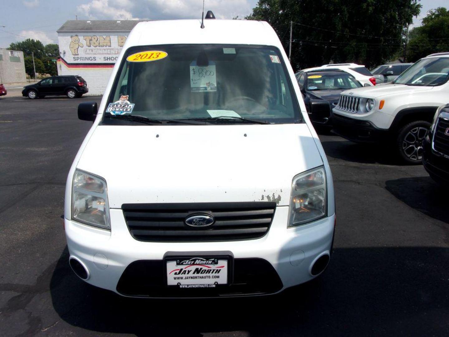 2013 WHITE FORD TRANSIT CONNECT XLT (NM0LS7BN8DT) with an 2.0L engine, Automatic transmission, located at 501 E. Columbia St., Springfield, OH, 45503, (800) 262-7122, 39.925262, -83.801796 - *** 1 Owner *** Serviced and Detailed *** XLT *** Jay North Auto has offered hand picked vehicles since 1965! Our customer's enjoy a NO pressure buying experience with a small town feel. All of our vehicles get fully inspected and detailed. We are a preferred dealer for many local credit unions - Photo#1