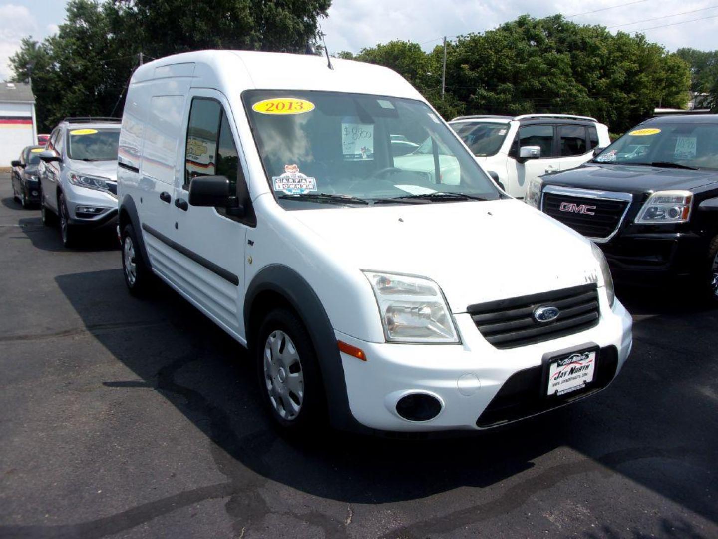 2013 WHITE FORD TRANSIT CONNECT XLT (NM0LS7BN8DT) with an 2.0L engine, Automatic transmission, located at 501 E. Columbia St., Springfield, OH, 45503, (800) 262-7122, 39.925262, -83.801796 - *** 1 Owner *** Serviced and Detailed *** XLT *** Jay North Auto has offered hand picked vehicles since 1965! Our customer's enjoy a NO pressure buying experience with a small town feel. All of our vehicles get fully inspected and detailed. We are a preferred dealer for many local credit unions - Photo#2