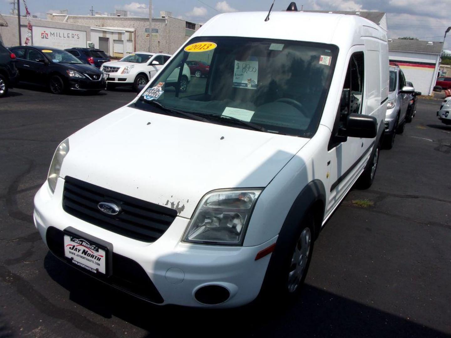 2013 WHITE FORD TRANSIT CONNECT XLT (NM0LS7BN8DT) with an 2.0L engine, Automatic transmission, located at 501 E. Columbia St., Springfield, OH, 45503, (800) 262-7122, 39.925262, -83.801796 - *** 1 Owner *** Serviced and Detailed *** XLT *** Jay North Auto has offered hand picked vehicles since 1965! Our customer's enjoy a NO pressure buying experience with a small town feel. All of our vehicles get fully inspected and detailed. We are a preferred dealer for many local credit unions - Photo#6