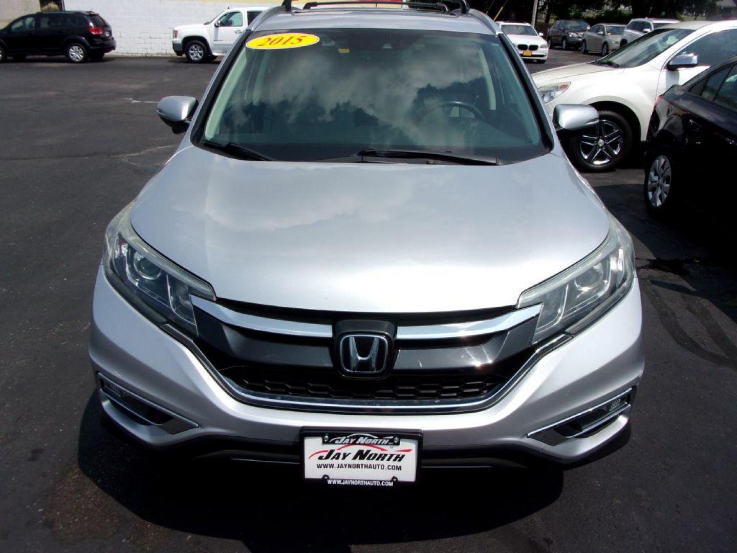 2015 SILVER HONDA CR-V TOURING (5J6RM4H92FL) with an 2.4L engine, Continuously Variable transmission, located at 501 E. Columbia St., Springfield, OH, 45503, (800) 262-7122, 39.925262, -83.801796 - *** 1 Owner Clean CarFax *** Updated Timing Chain and Phaser *** New Tires *** EX-L *** Touring *** AWD *** Back Up Camera *** Moonroof *** Loaded *** Jay North Auto has offered hand picked vehicles since 1965! Our customer's enjoy a NO pressure buying experience with a small town feel. All of - Photo#1