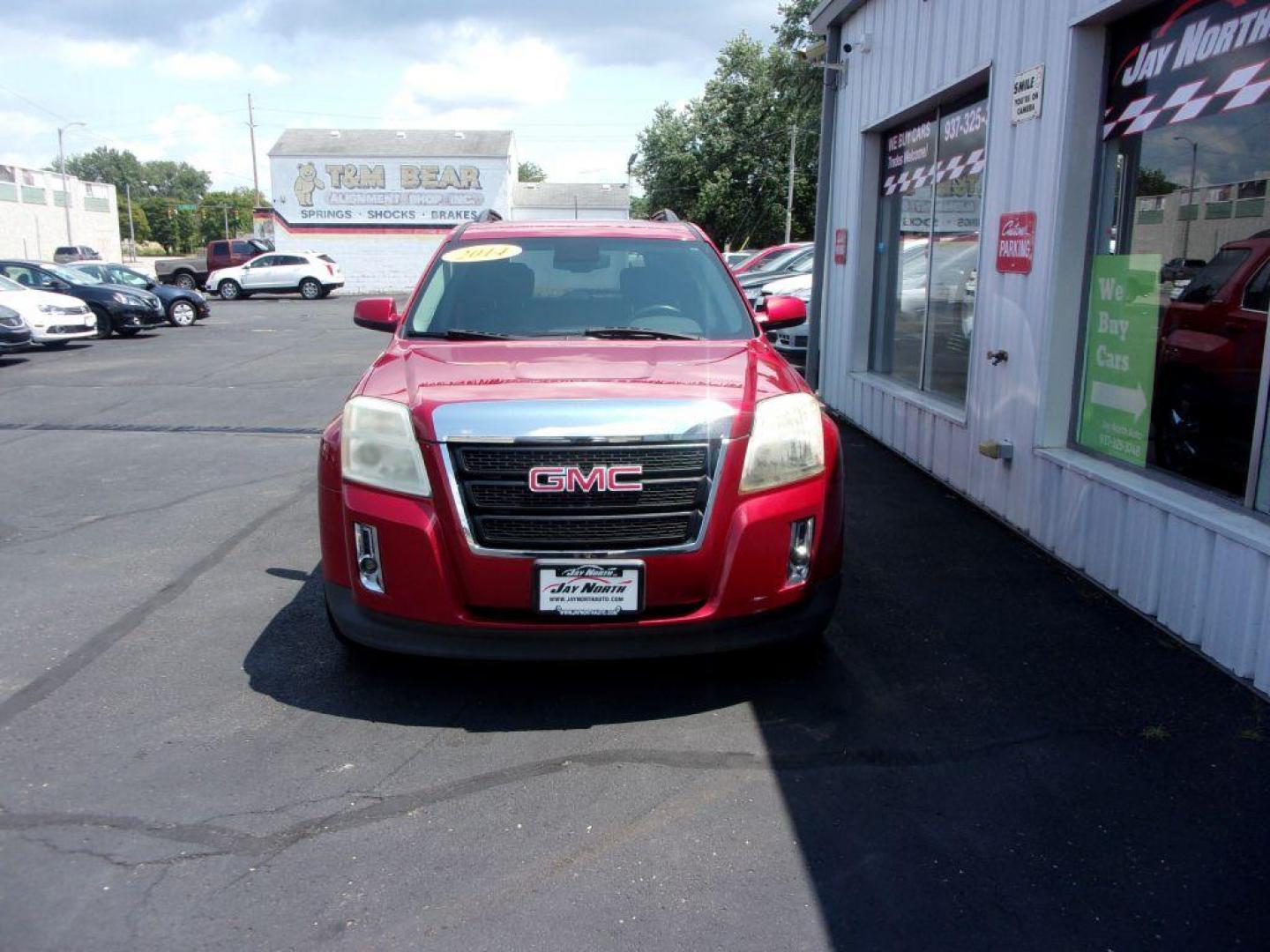 2014 RED GMC TERRAIN SLE (2GKALREK0E6) with an 2.4L engine, Automatic transmission, located at 501 E. Columbia St., Springfield, OH, 45503, (800) 262-7122, 39.925262, -83.801796 - *** New Tires *** 1 Owner *** Updated Timing and Serviced *** SLE *** FWD *** Moonroof *** Jay North Auto has offered hand picked vehicles since 1965! Our customer's enjoy a NO pressure buying experience with a small town feel. All of our vehicles get fully inspected and detailed. We are a pref - Photo#1