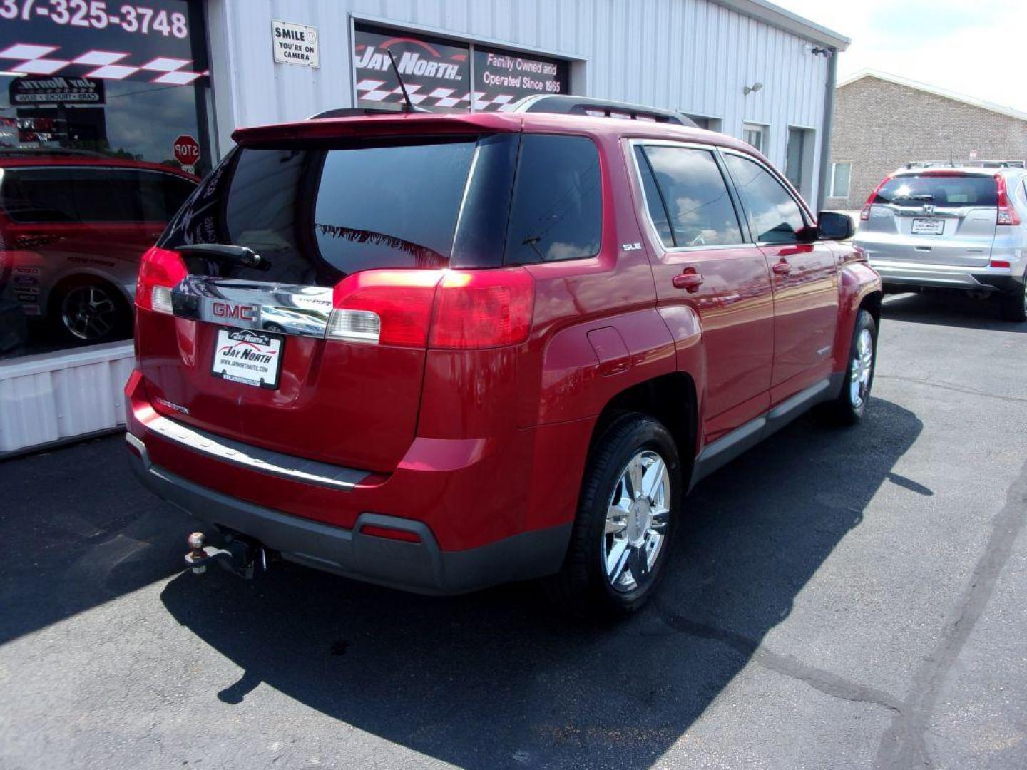 2014 RED GMC TERRAIN SLE (2GKALREK0E6) with an 2.4L engine, Automatic transmission, located at 501 E. Columbia St., Springfield, OH, 45503, (800) 262-7122, 39.925262, -83.801796 - *** New Tires *** 1 Owner *** Updated Timing and Serviced *** SLE *** FWD *** Moonroof *** Jay North Auto has offered hand picked vehicles since 1965! Our customer's enjoy a NO pressure buying experience with a small town feel. All of our vehicles get fully inspected and detailed. We are a pref - Photo#3