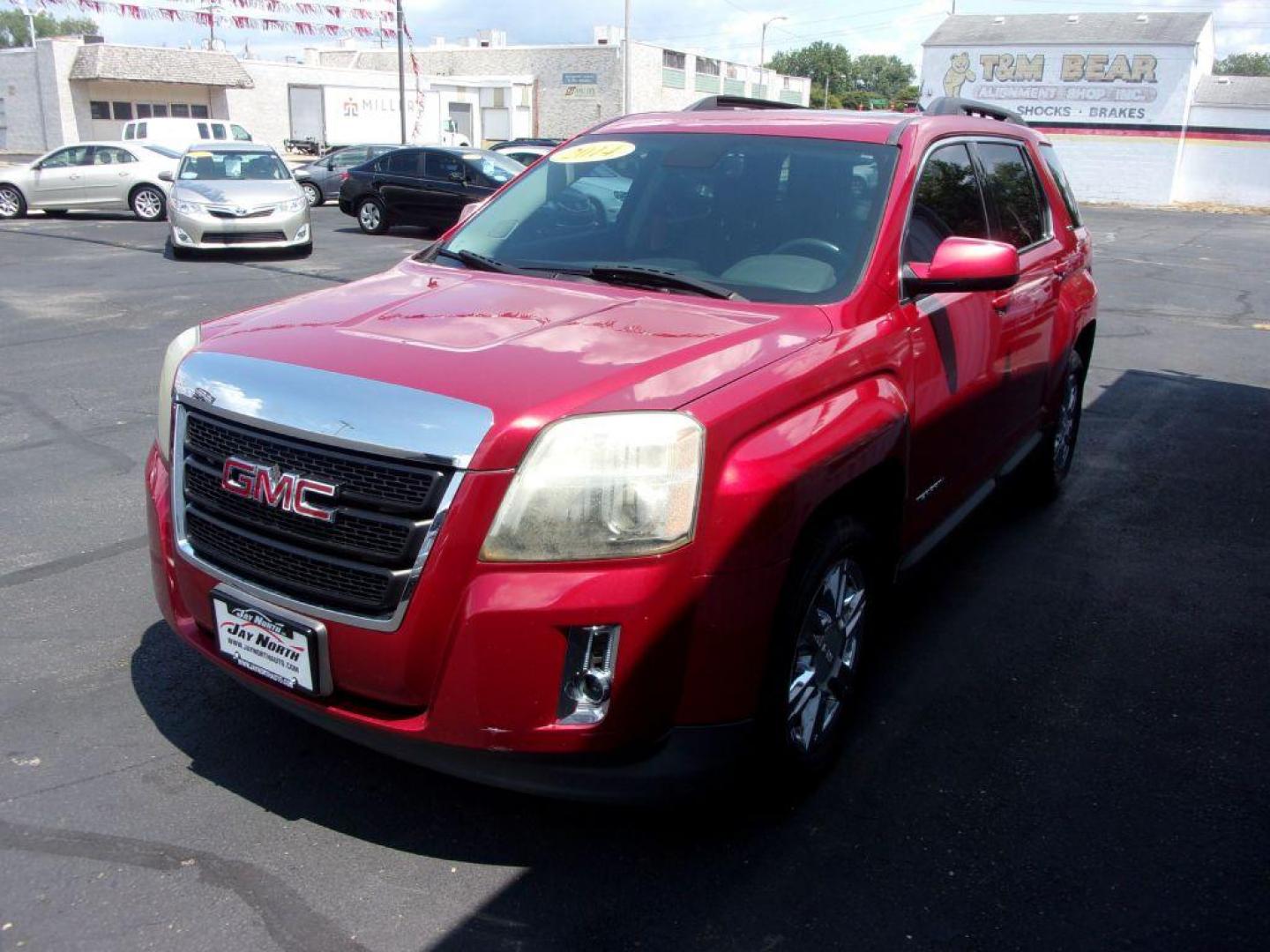 2014 RED GMC TERRAIN SLE (2GKALREK0E6) with an 2.4L engine, Automatic transmission, located at 501 E. Columbia St., Springfield, OH, 45503, (800) 262-7122, 39.925262, -83.801796 - *** New Tires *** 1 Owner *** Updated Timing and Serviced *** SLE *** FWD *** Moonroof *** Jay North Auto has offered hand picked vehicles since 1965! Our customer's enjoy a NO pressure buying experience with a small town feel. All of our vehicles get fully inspected and detailed. We are a pref - Photo#6