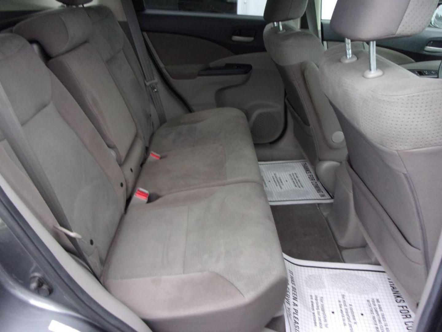 2013 GRAY HONDA CR-V EX (2HKRM4H56DH) with an 2.4L engine, Automatic transmission, located at 501 E. Columbia St., Springfield, OH, 45503, (800) 262-7122, 39.925262, -83.801796 - Photo#16