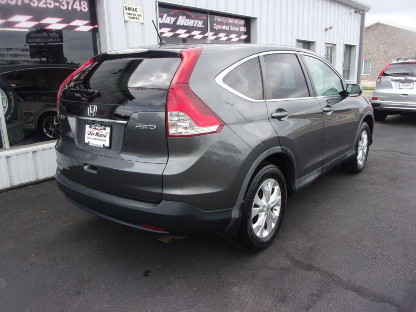 2013 GRAY HONDA CR-V EX (2HKRM4H56DH) with an 2.4L engine, Automatic transmission, located at 501 E. Columbia St., Springfield, OH, 45503, (800) 262-7122, 39.925262, -83.801796 - Photo#3