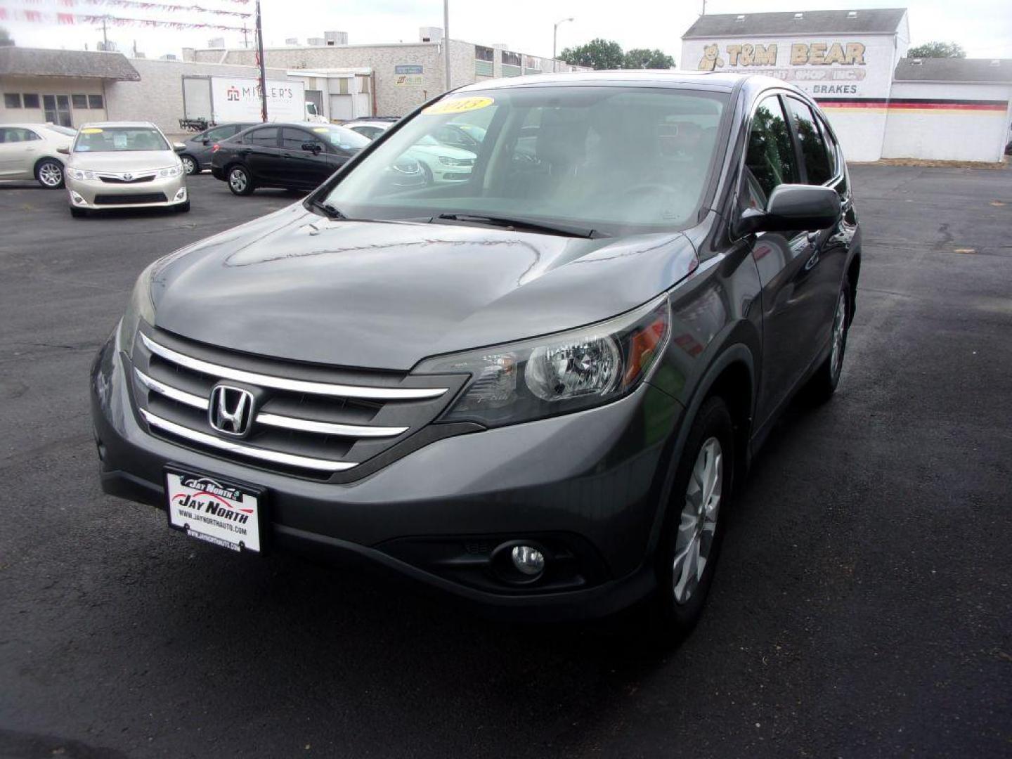 2013 GRAY HONDA CR-V EX (2HKRM4H56DH) with an 2.4L engine, Automatic transmission, located at 501 E. Columbia St., Springfield, OH, 45503, (800) 262-7122, 39.925262, -83.801796 - Photo#6