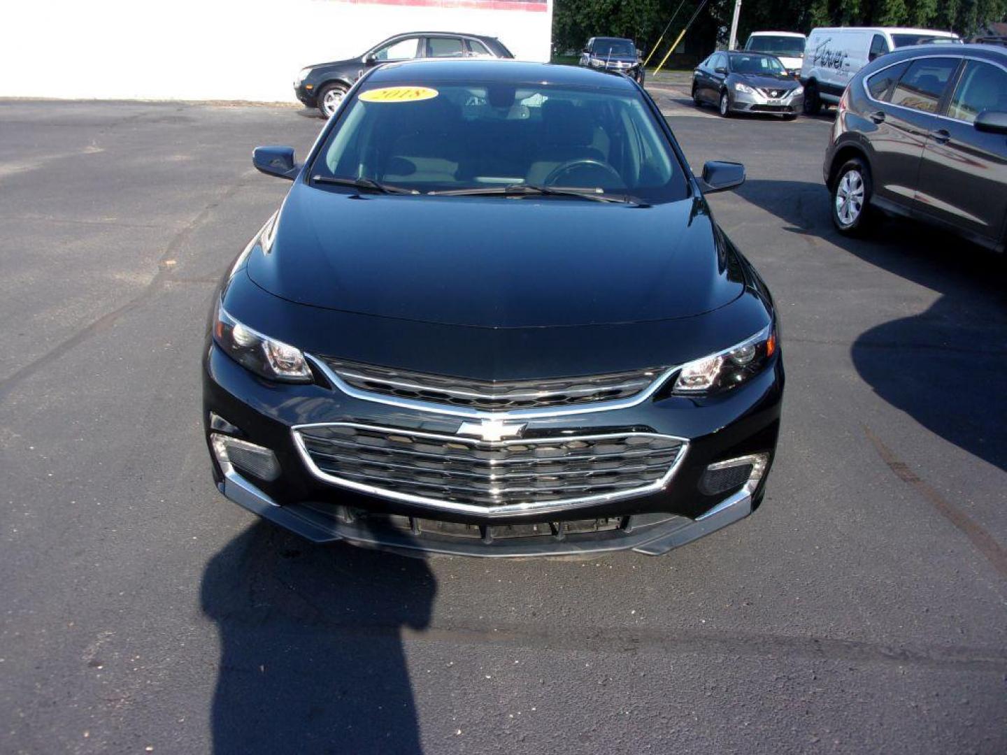 2018 BLACK CHEVROLET MALIBU LT (1G1ZD5ST1JF) with an 1.5L engine, Automatic transmission, located at 501 E. Columbia St., Springfield, OH, 45503, (800) 262-7122, 39.925262, -83.801796 - ***LT***Back-Up Camera***Remote Start***Power Seat***Serviced and Detailed*** Jay North Auto has offered hand picked vehicles since 1965! Our customer's enjoy a NO pressure buying experience with a small town feel. All of our vehicles get fully inspected and detailed. We are a preferred dealer f - Photo#2