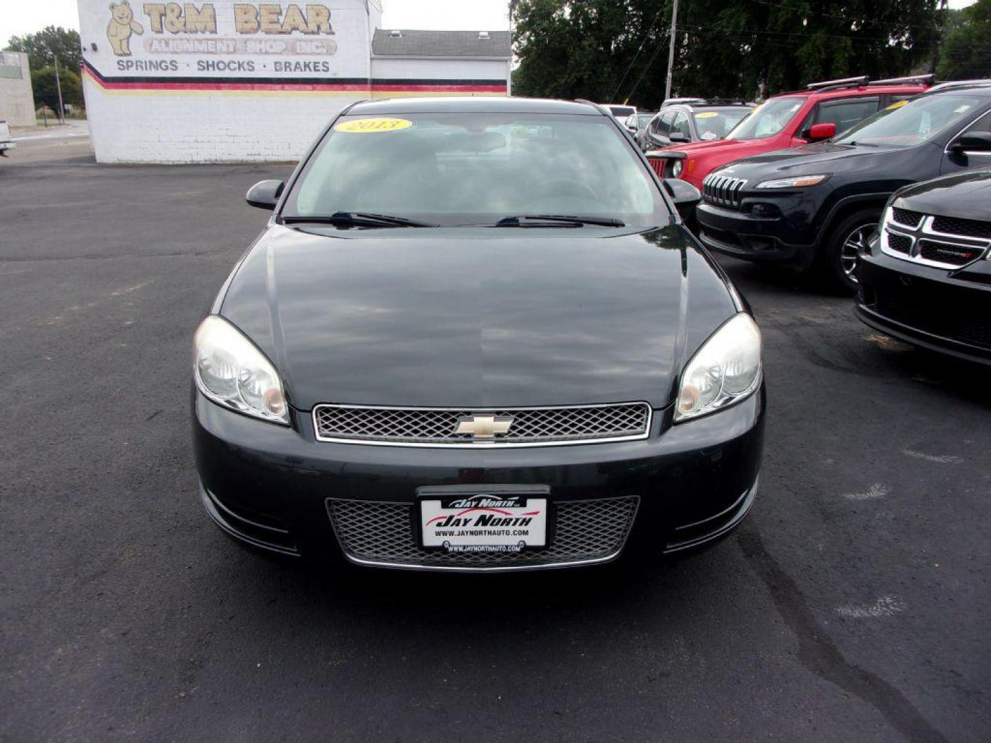 2013 GRAY CHEVROLET IMPALA LS (2G1WF5E36D1) with an 3.6L engine, Automatic transmission, located at 501 E. Columbia St., Springfield, OH, 45503, (800) 262-7122, 39.925262, -83.801796 - ***LS***3.6L V6***Serviced and Detailed*** Jay North Auto has offered hand picked vehicles since 1965! Our customer's enjoy a NO pressure buying experience with a small town feel. All of our vehicles get fully inspected and detailed. We are a preferred dealer for many local credit unions and len - Photo#1