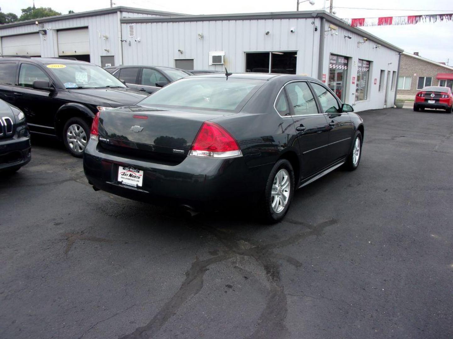 2013 GRAY CHEVROLET IMPALA LS (2G1WF5E36D1) with an 3.6L engine, Automatic transmission, located at 501 E. Columbia St., Springfield, OH, 45503, (800) 262-7122, 39.925262, -83.801796 - ***LS***3.6L V6***Serviced and Detailed*** Jay North Auto has offered hand picked vehicles since 1965! Our customer's enjoy a NO pressure buying experience with a small town feel. All of our vehicles get fully inspected and detailed. We are a preferred dealer for many local credit unions and len - Photo#3