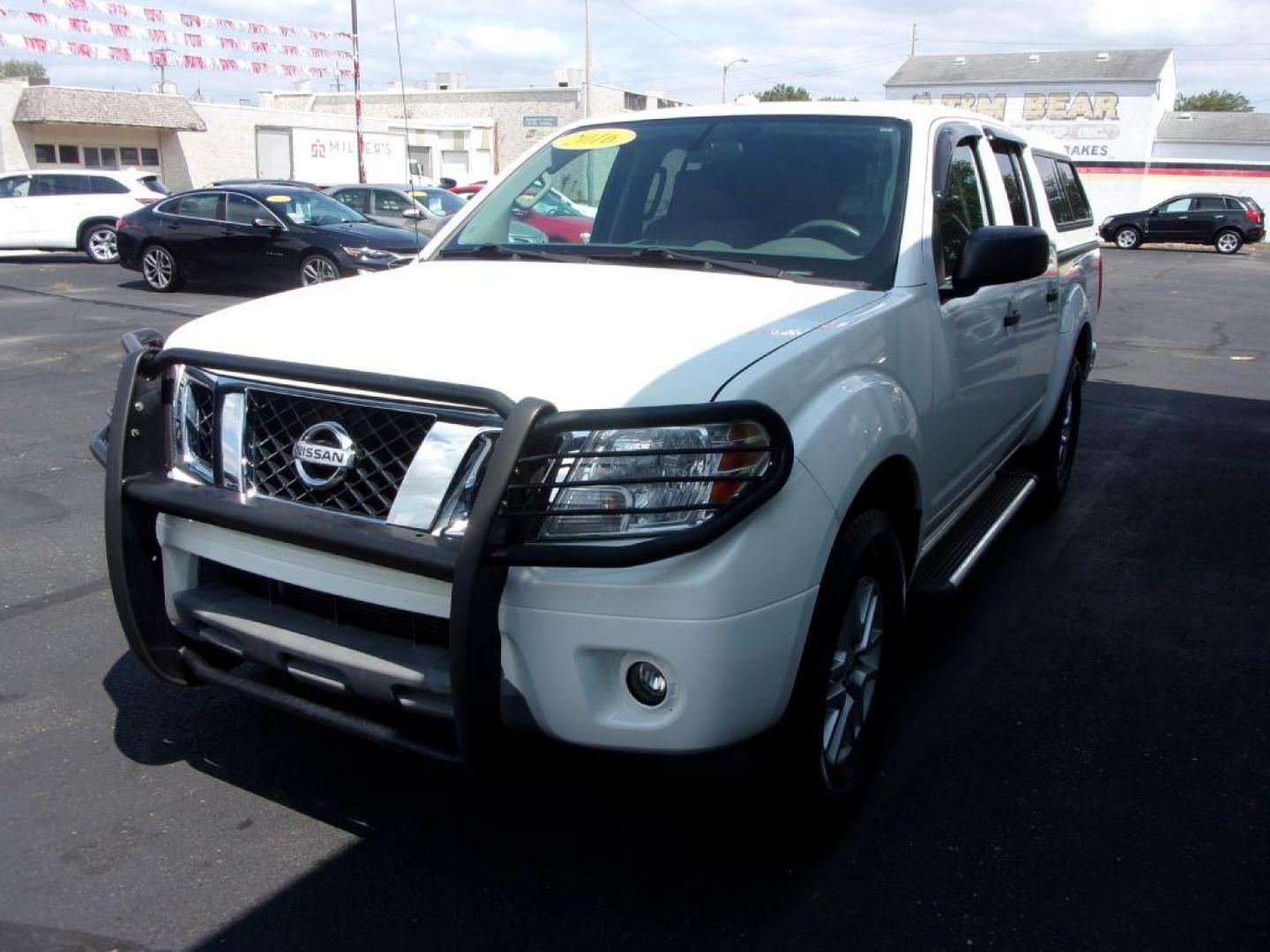 2016 WHITE NISSAN FRONTIER SV (1N6AD0EV1GN) with an 4.0L engine, Automatic transmission, located at 501 E. Columbia St., Springfield, OH, 45503, (800) 262-7122, 39.925262, -83.801796 - Photo#6