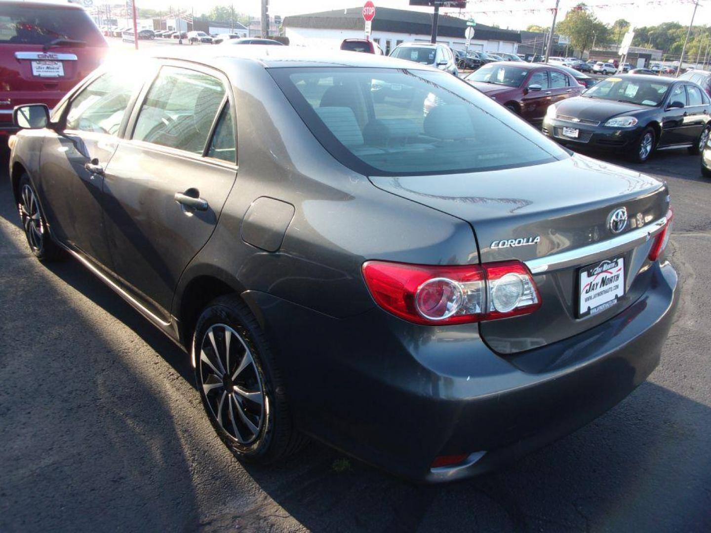 2012 GRAY TOYOTA COROLLA LE (2T1BU4EEXCC) with an 1.8L engine, Automatic transmission, located at 501 E. Columbia St., Springfield, OH, 45503, (800) 262-7122, 39.925262, -83.801796 - *** LE *** FWD *** Serviced and Detailed *** Jay North Auto has offered hand picked vehicles since 1965! Our customer's enjoy a NO pressure buying experience with a small town feel. All of our vehicles get fully inspected and detailed. We are a preferred dealer for many local credit unions and - Photo#3