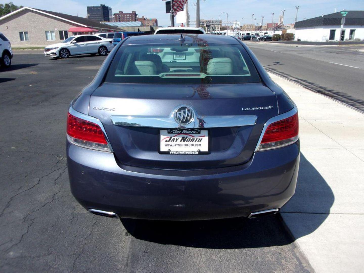 2013 BLUE BUICK LACROSSE LEATHER GROUP (1G4GC5E30DF) with an 3.6L engine, Automatic transmission, located at 501 E. Columbia St., Springfield, OH, 45503, (800) 262-7122, 39.925262, -83.801796 - ***Heated Leather Seating***New tires***LEATHER GROUP***SHARP***Seviced and Detailed*** Jay North Auto has offered hand picked vehicles since 1965! Our customer's enjoy a NO pressure buying experience with a small town feel. All of our vehicles get fully inspected and detailed. We are a preferre - Photo#4