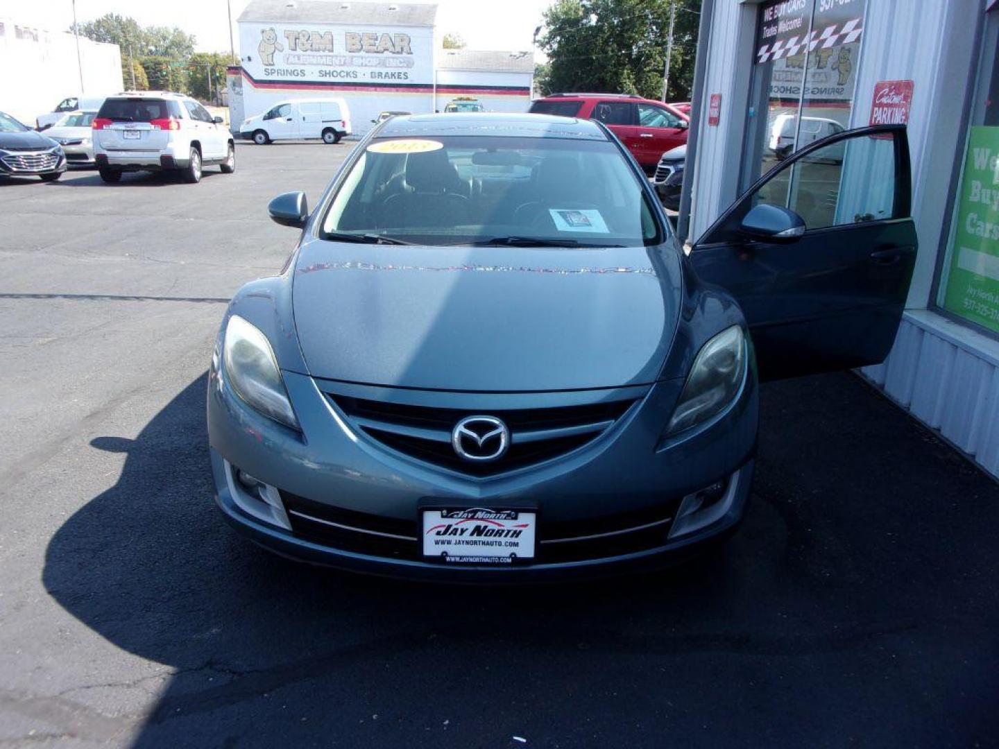 2013 BLUE MAZDA 6 GRAND TOURING (1YVHZ8CH2D5) with an 2.5L engine, Automatic transmission, located at 501 E. Columbia St., Springfield, OH, 45503, (800) 262-7122, 39.925262, -83.801796 - ***Heated Leather Seating***Grand Touring***BOSE Sound System***Moonroof***New TIres***New Brakes***Serviced and Detailed*** Jay North Auto has offered hand picked vehicles since 1965! Our customer's enjoy a NO pressure buying experience with a small town feel. All of our vehicles get fully in - Photo#2