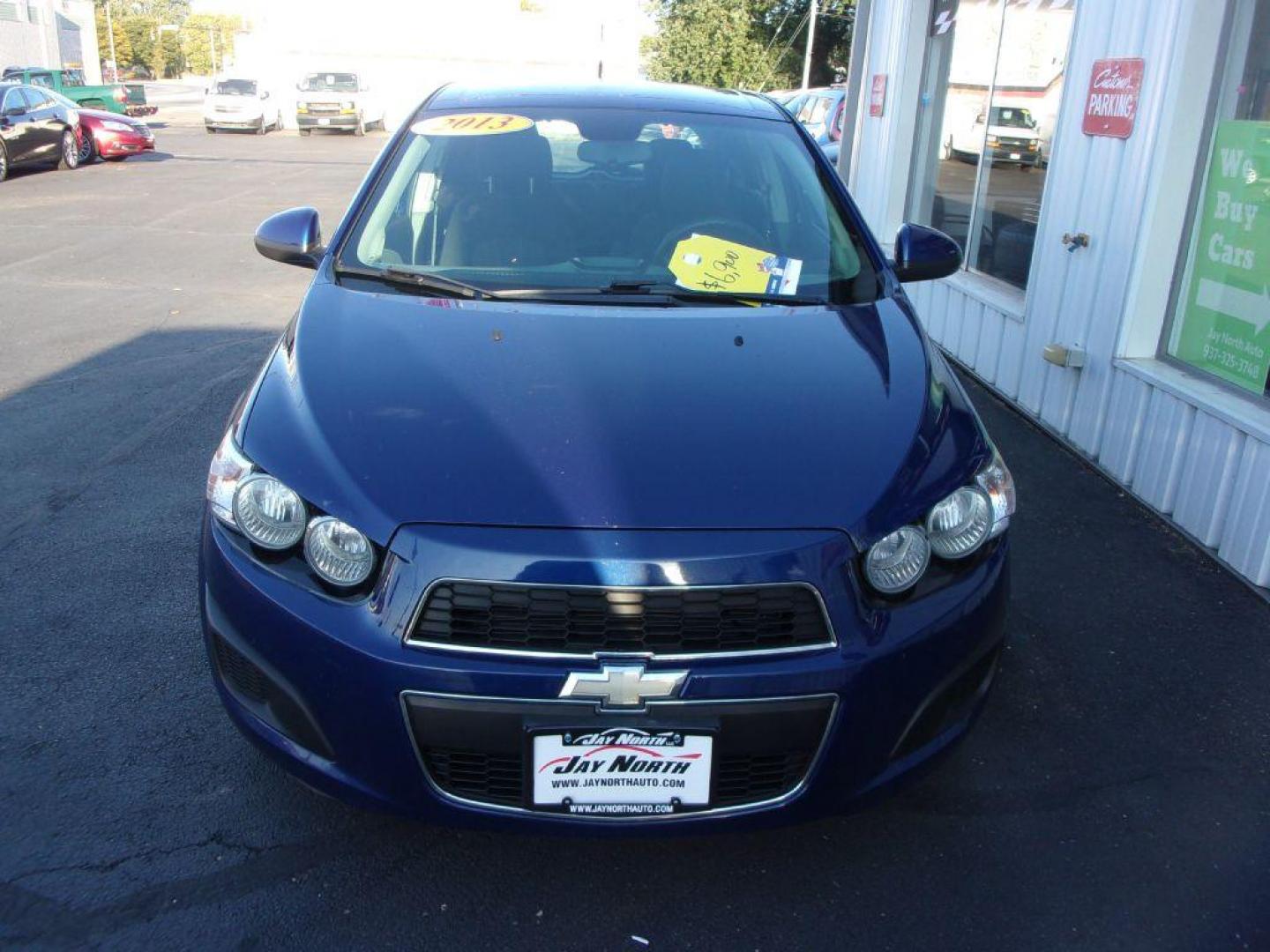 2013 BLUE CHEVROLET SONIC LT (1G1JC6SG2D4) with an 1.8L engine, Automatic transmission, located at 501 E. Columbia St., Springfield, OH, 45503, (800) 262-7122, 39.925262, -83.801796 - *** Serviced and Detailed *** Automatic *** LT *** Gas Saver *** Remote Start *** Jay North Auto has offered hand picked vehicles since 1965! Our customer's enjoy a NO pressure buying experience with a small town feel. All of our vehicles get fully inspected and detailed. We are a preferred dea - Photo#2