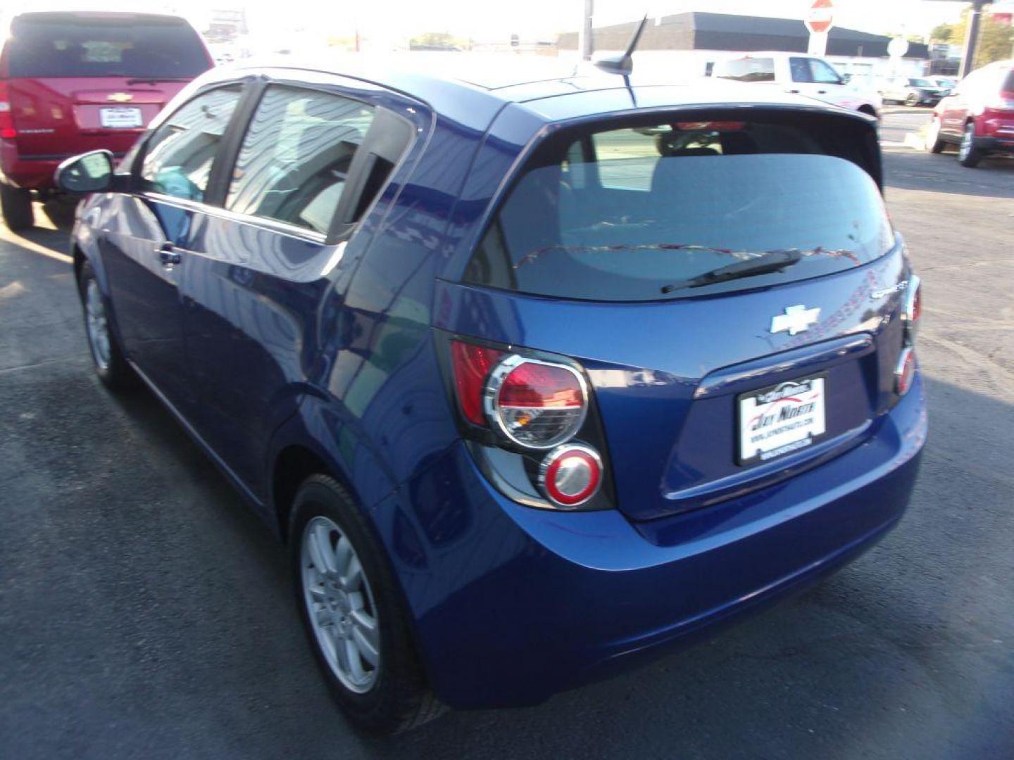 2013 BLUE CHEVROLET SONIC LT (1G1JC6SG2D4) with an 1.8L engine, Automatic transmission, located at 501 E. Columbia St., Springfield, OH, 45503, (800) 262-7122, 39.925262, -83.801796 - *** Serviced and Detailed *** Automatic *** LT *** Gas Saver *** Remote Start *** Jay North Auto has offered hand picked vehicles since 1965! Our customer's enjoy a NO pressure buying experience with a small town feel. All of our vehicles get fully inspected and detailed. We are a preferred dea - Photo#4