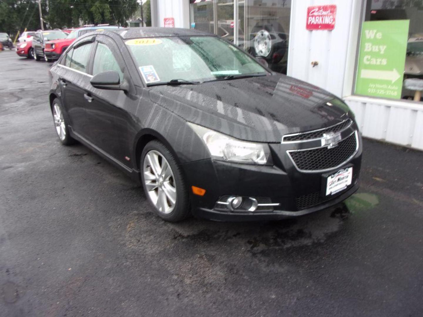 2014 BLACK CHEVROLET CRUZE LTZ (1G1PG5SB5E7) with an 1.4L engine, Automatic transmission, located at 501 E. Columbia St., Springfield, OH, 45503, (800) 262-7122, 39.925262, -83.801796 - *** Serviced and Detailed *** LTZ *** 35 Service Records on Clean CarFax *** Remote Start *** Jay North Auto has offered hand picked vehicles since 1965! Our customer's enjoy a NO pressure buying experience with a small town feel. All of our vehicles get fully inspected and detailed. We are a p - Photo#2