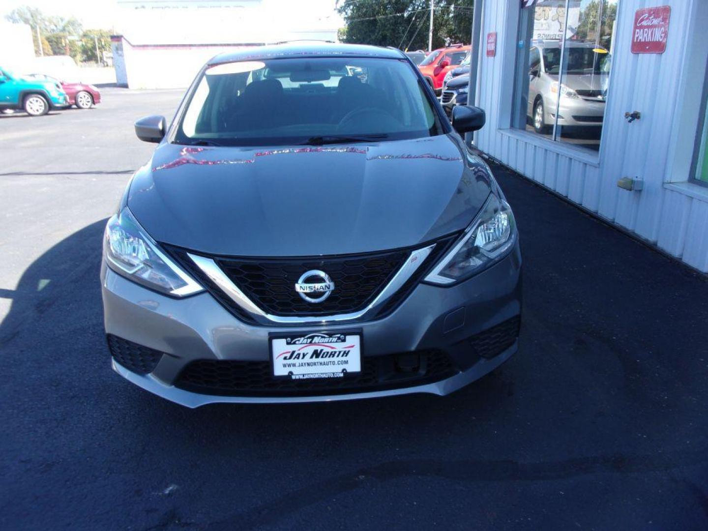 2019 GRAY NISSAN SENTRA SV (3N1AB7AP9KY) with an 1.8L engine, Continuously Variable transmission, located at 501 E. Columbia St., Springfield, OH, 45503, (800) 262-7122, 39.925262, -83.801796 - *** New Tires *** SV ***Back Up Camera *** Automatic *** Serviced and Detailed *** Factory Warranty Until 84k *** Jay North Auto has offered hand picked vehicles since 1965! Our customer's enjoy a NO pressure buying experience with a small town feel. All of our vehicles get fully inspected and d - Photo#1