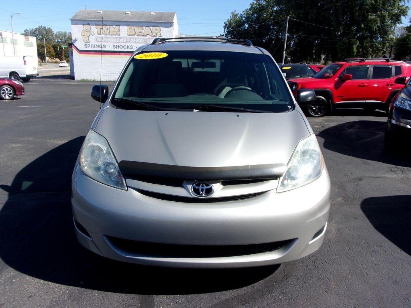 2010 SILVER TOYOTA SIENNA CE (5TDKK4CCXAS) with an 3.5L engine, Automatic transmission, located at 501 E. Columbia St., Springfield, OH, 45503, (800) 262-7122, 39.925262, -83.801796 - *** 2 Owner Clean CarFax w/ 35 Service Records *** CE *** 3.5L V6 *** Serviced and Detailed *** Jay North Auto has offered hand picked vehicles since 1965! Our customer's enjoy a NO pressure buying experience with a small town feel. All of our vehicles get fully inspected and detailed. We are a - Photo#1