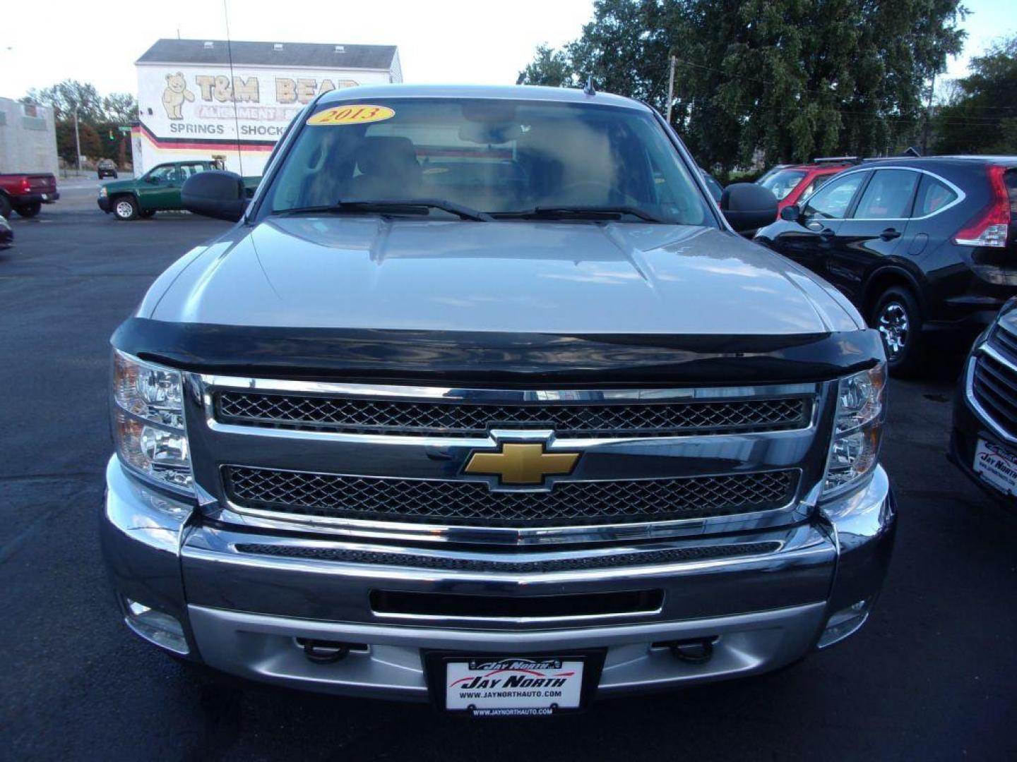 2013 SILVER CHEVROLET SILVERADO 1500 LT (1GCRCSE09DZ) with an 5.3L engine, Automatic transmission, located at 501 E. Columbia St., Springfield, OH, 45503, (800) 262-7122, 39.925262, -83.801796 - *** Serviced and Detailed *** Clean CarFax *** Z71 2WD *** Jay North Auto has offered hand picked vehicles since 1965! Our customer's enjoy a NO pressure buying experience with a small town feel. All of our vehicles get fully inspected and detailed. We are a preferred dealer for many local credi - Photo#2