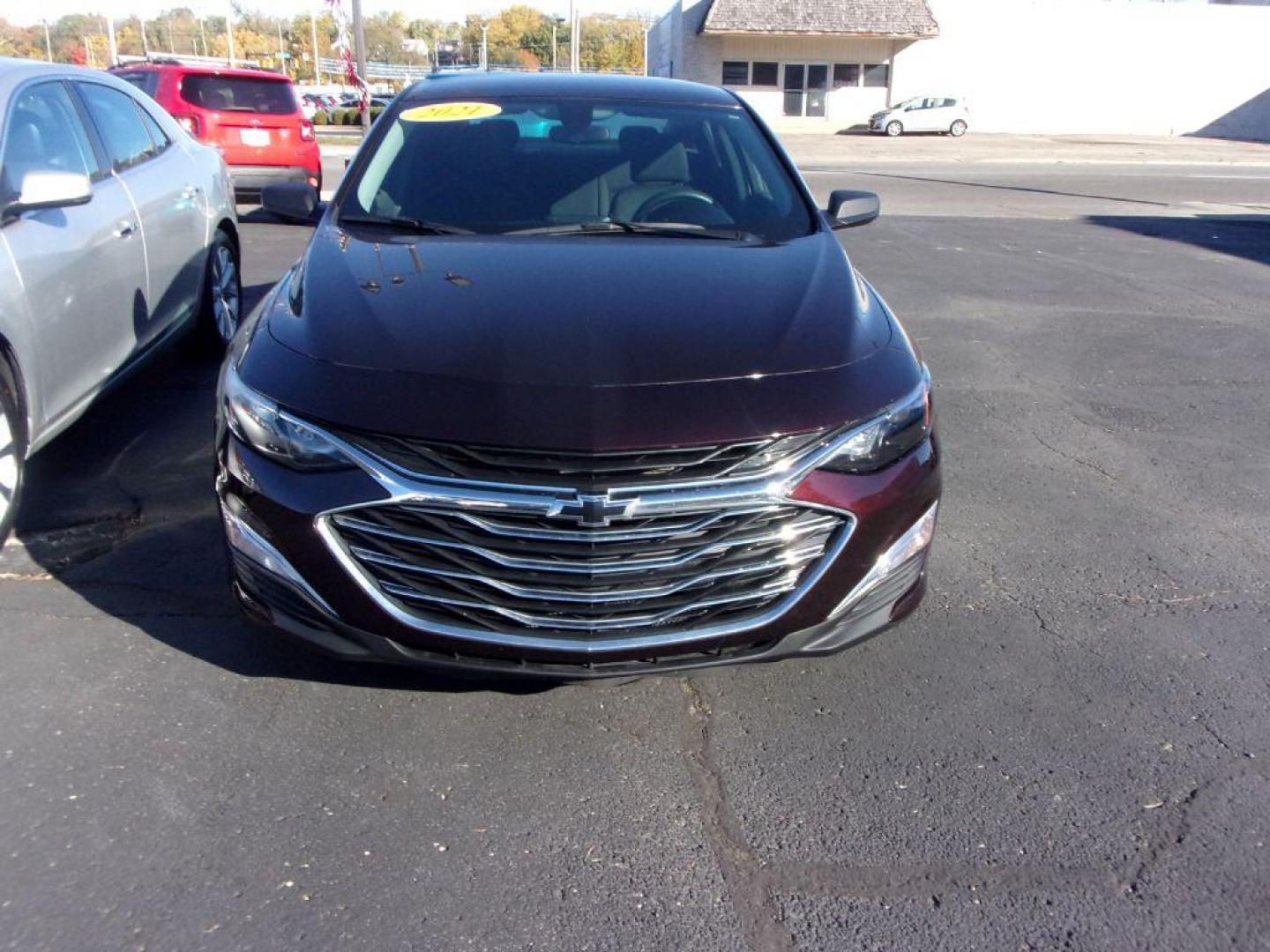 2021 RED CHEVROLET MALIBU LS (1G1ZB5ST7MF) with an 1.5L engine, Continuously Variable transmission, located at 501 E. Columbia St., Springfield, OH, 45503, (800) 262-7122, 39.925262, -83.801796 - ***Clean Carfax***1-Owner***LS***New Tires***Serviced and Detailed*** Jay North Auto has offered hand picked vehicles since 1965! Our customer's enjoy a NO pressure buying experience with a small town feel. All of our vehicles get fully inspected and detailed. We are a preferred dealer for many - Photo#2