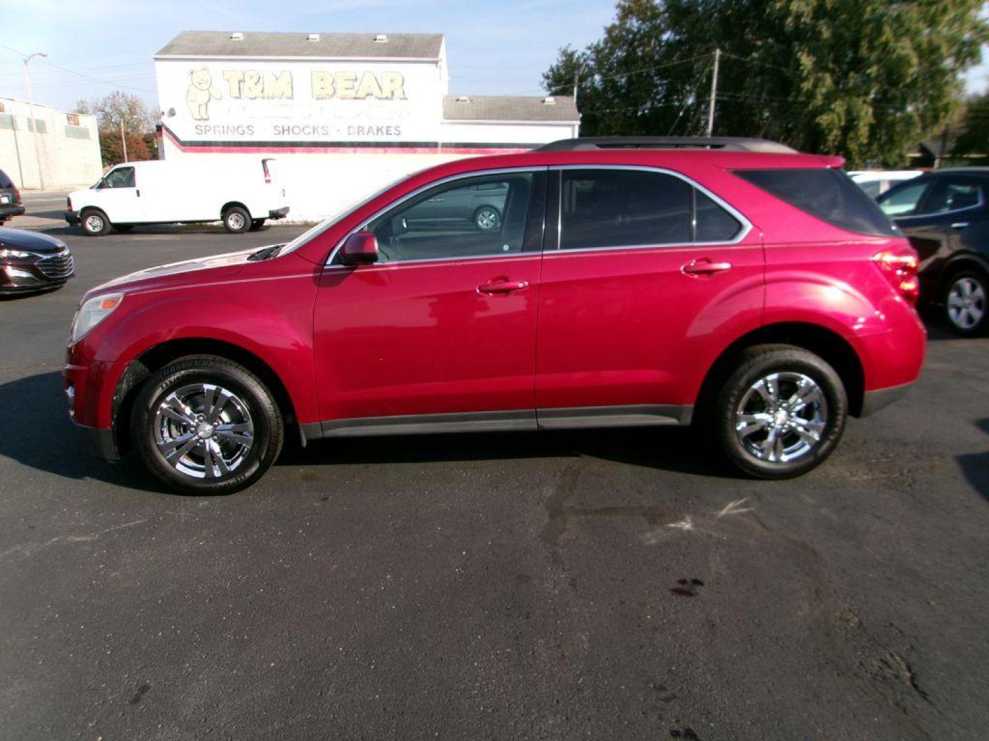 2015 RED CHEVROLET EQUINOX LT (2GNALCEK6F6) with an 2.4L engine, Automatic transmission, located at 501 E. Columbia St., Springfield, OH, 45503, (800) 262-7122, 39.925262, -83.801796 - Photo#0