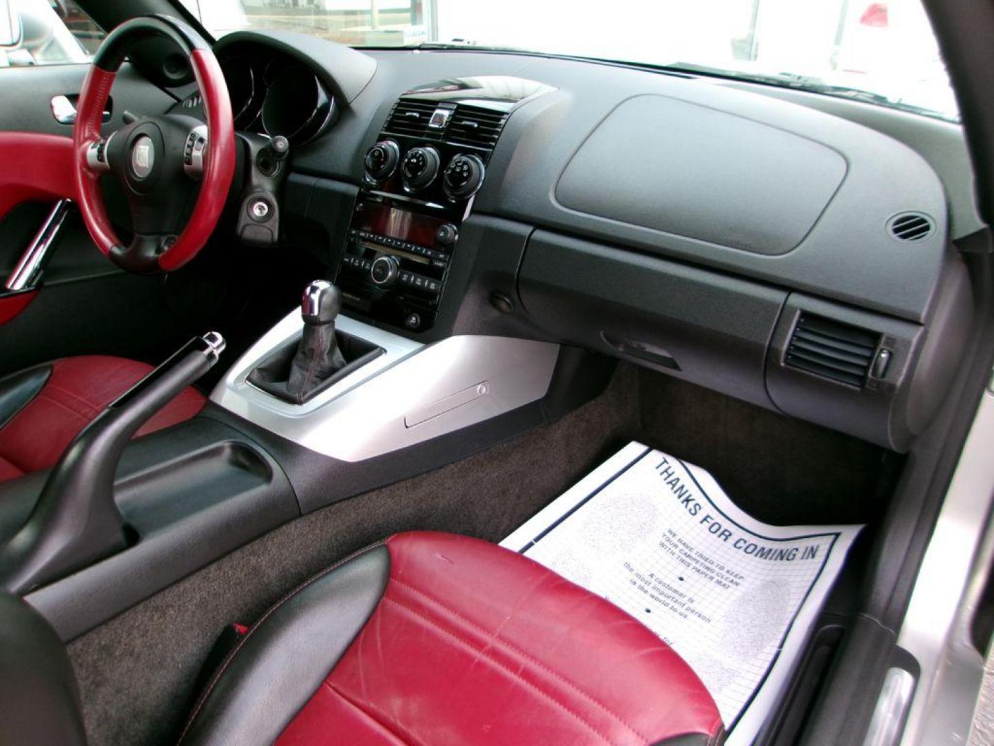 2008 SILVER SATURN SKY REDLINE (1G8MG35X38Y) with an 2.0L engine, 6-Speed Manual transmission, located at 501 E. Columbia St., Springfield, OH, 45503, (800) 262-7122, 39.925262, -83.801796 - *** Clean CarFax w/ good service history *** Serviced and Detailed including new Turbo *** Loaded *** Jay North Auto has offered hand picked vehicles since 1965! Our customer's enjoy a NO pressure buying experience with a small town feel. All of our vehicles get fully inspected and detailed. We - Photo#14